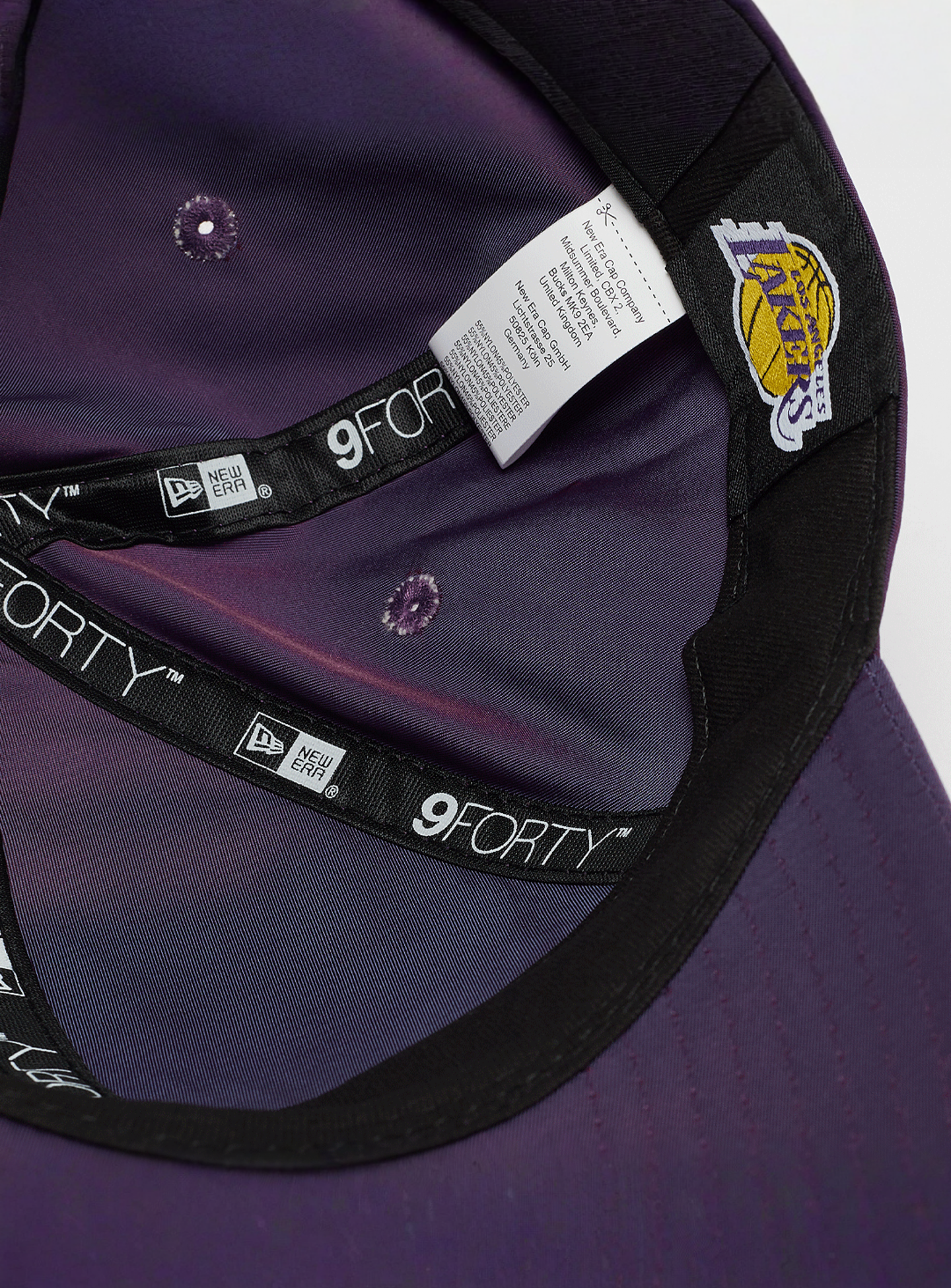 New Era, 9FORTY NBA Tech Los Angeles Lakers, purple, Image 4 of 4