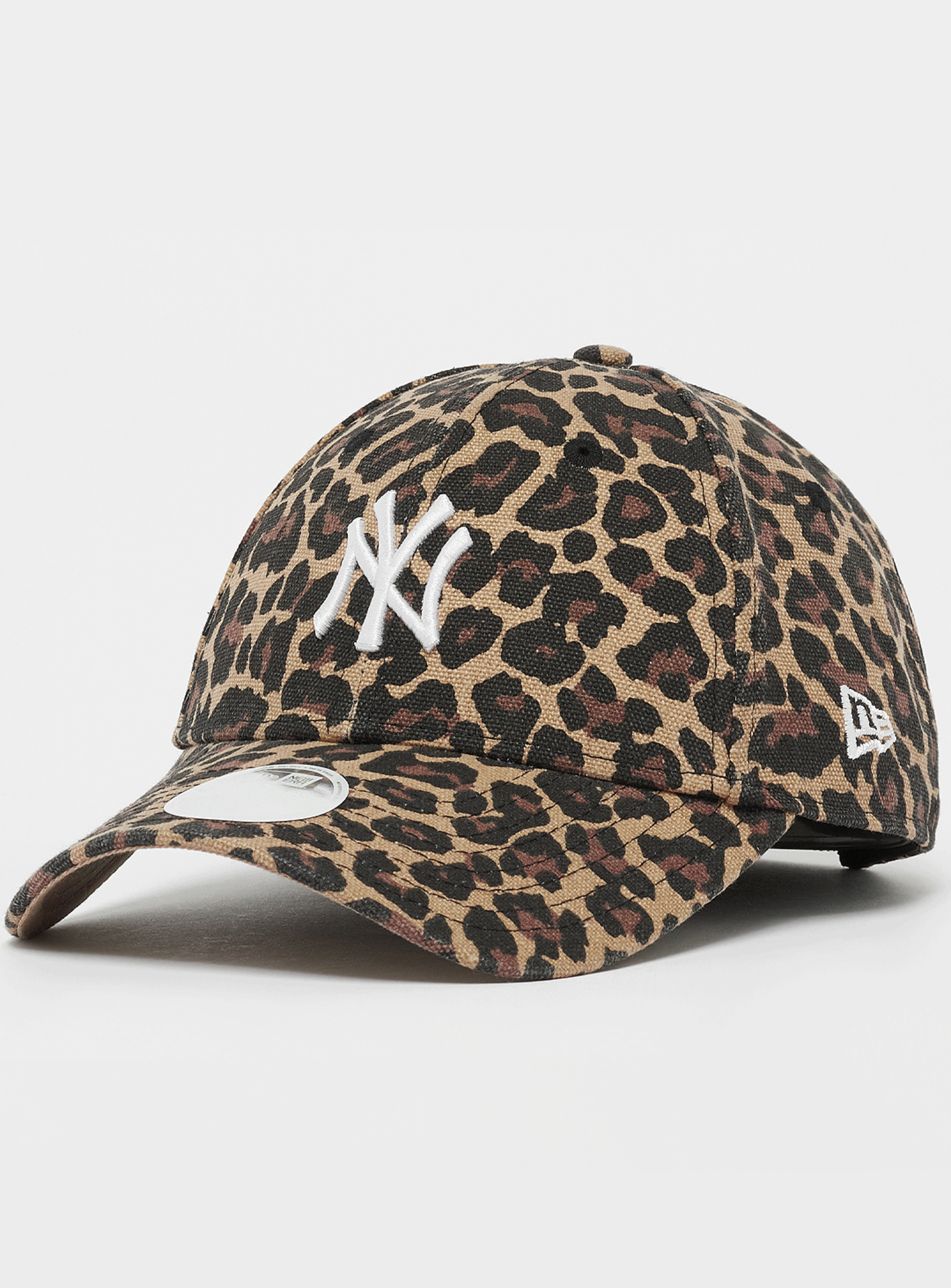 New Era, Female 9FORTY Leopard New York Yankees, beige, Image 1 of 4