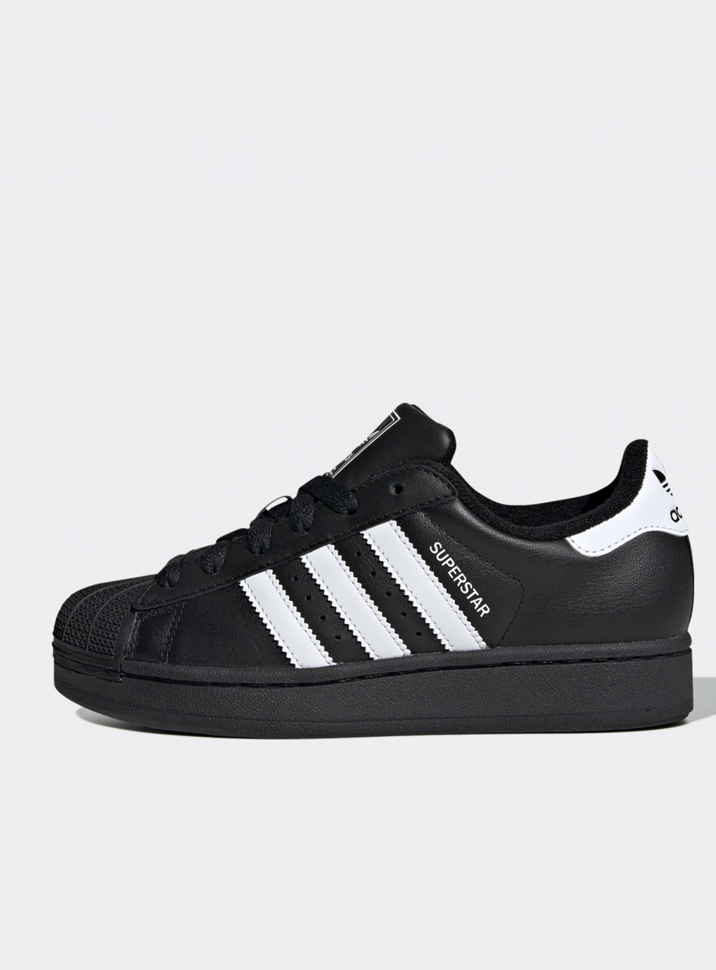 adidas Originals, Superstar II (GS), black, Image 1 of 8