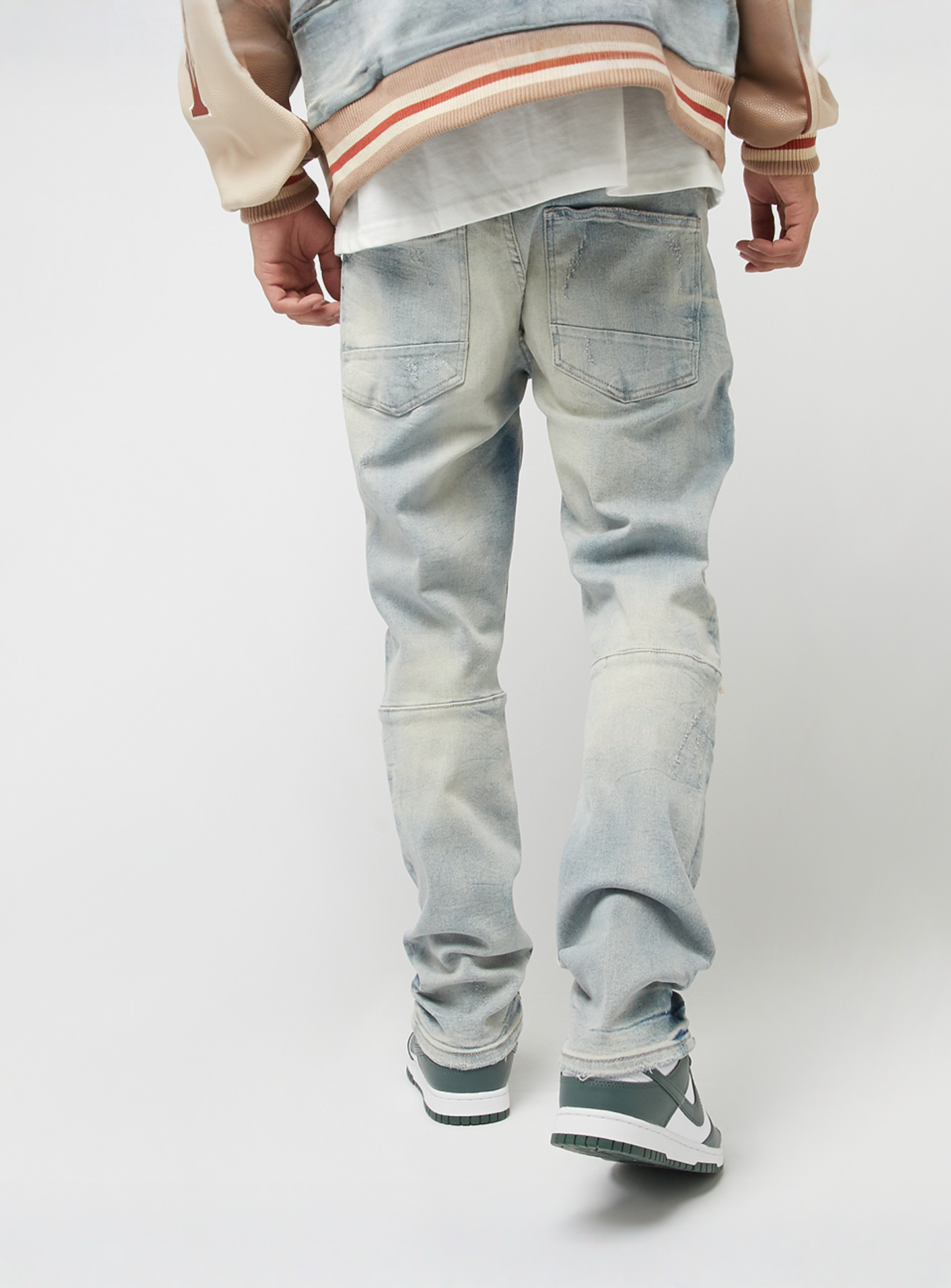 Smoke Rise, Wave Effect Jeans, blue, Image 2 of 6