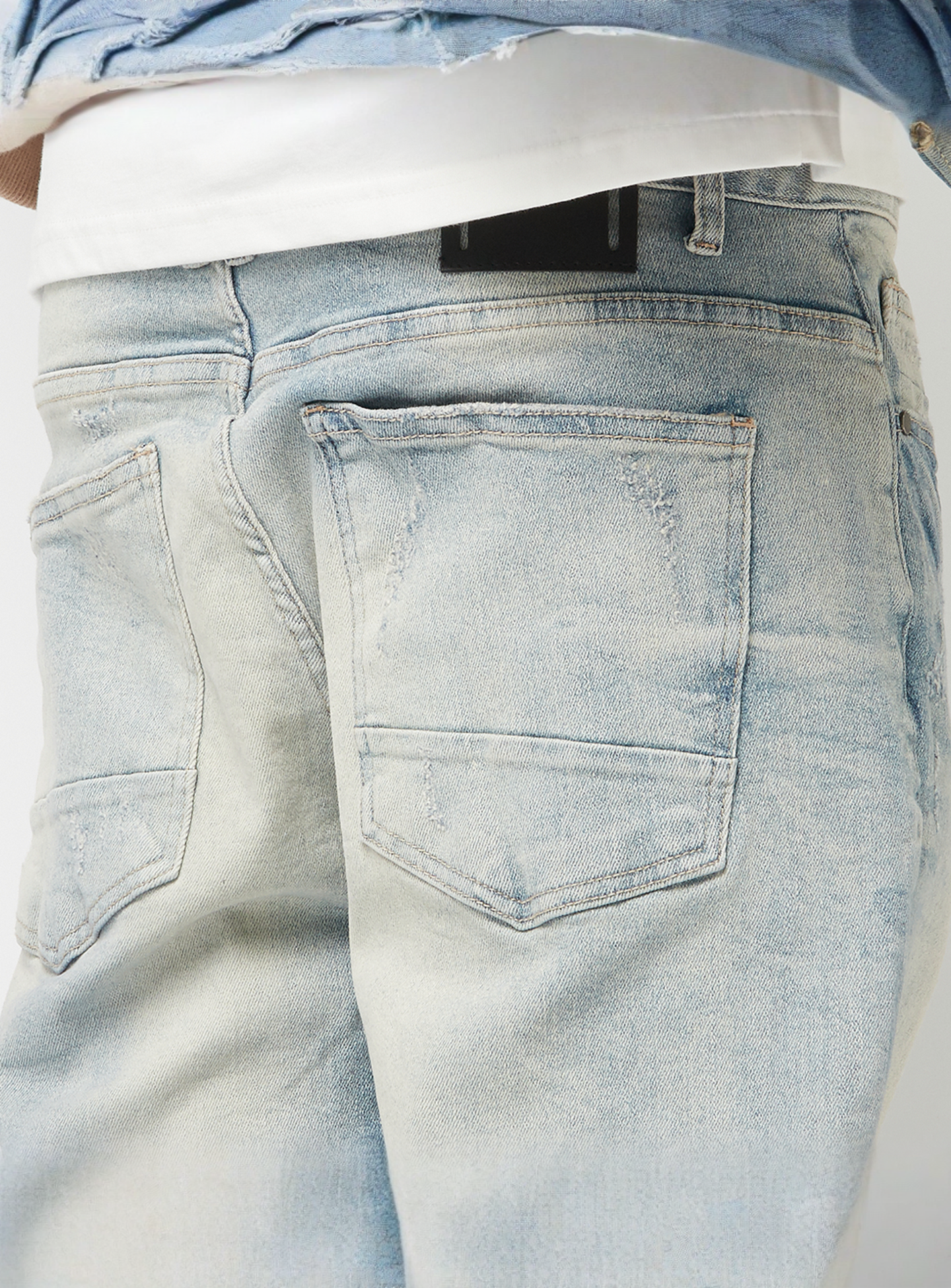 Smoke Rise, Wave Effect Jeans, blue, Image 5 of 6