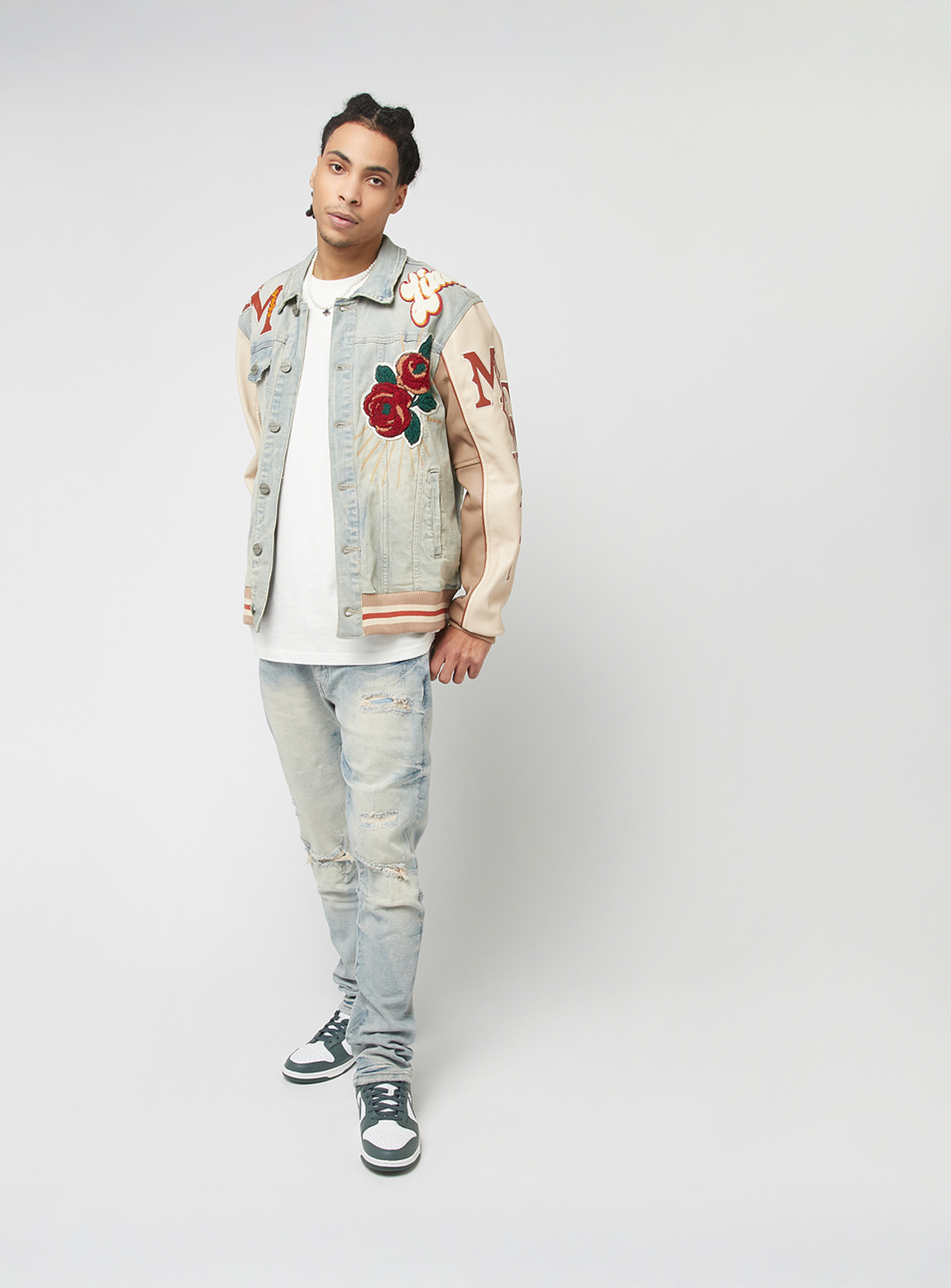 Smoke Rise, Wave Effect Jeans, blue, Image 6 of 6