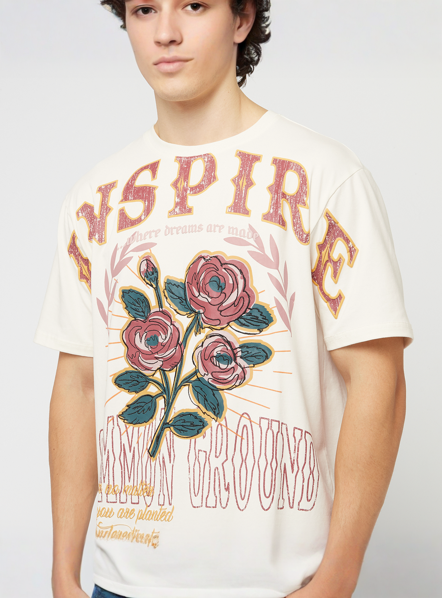 Smoke Rise, Fashion T-Shirt, beige, Image 3 of 4