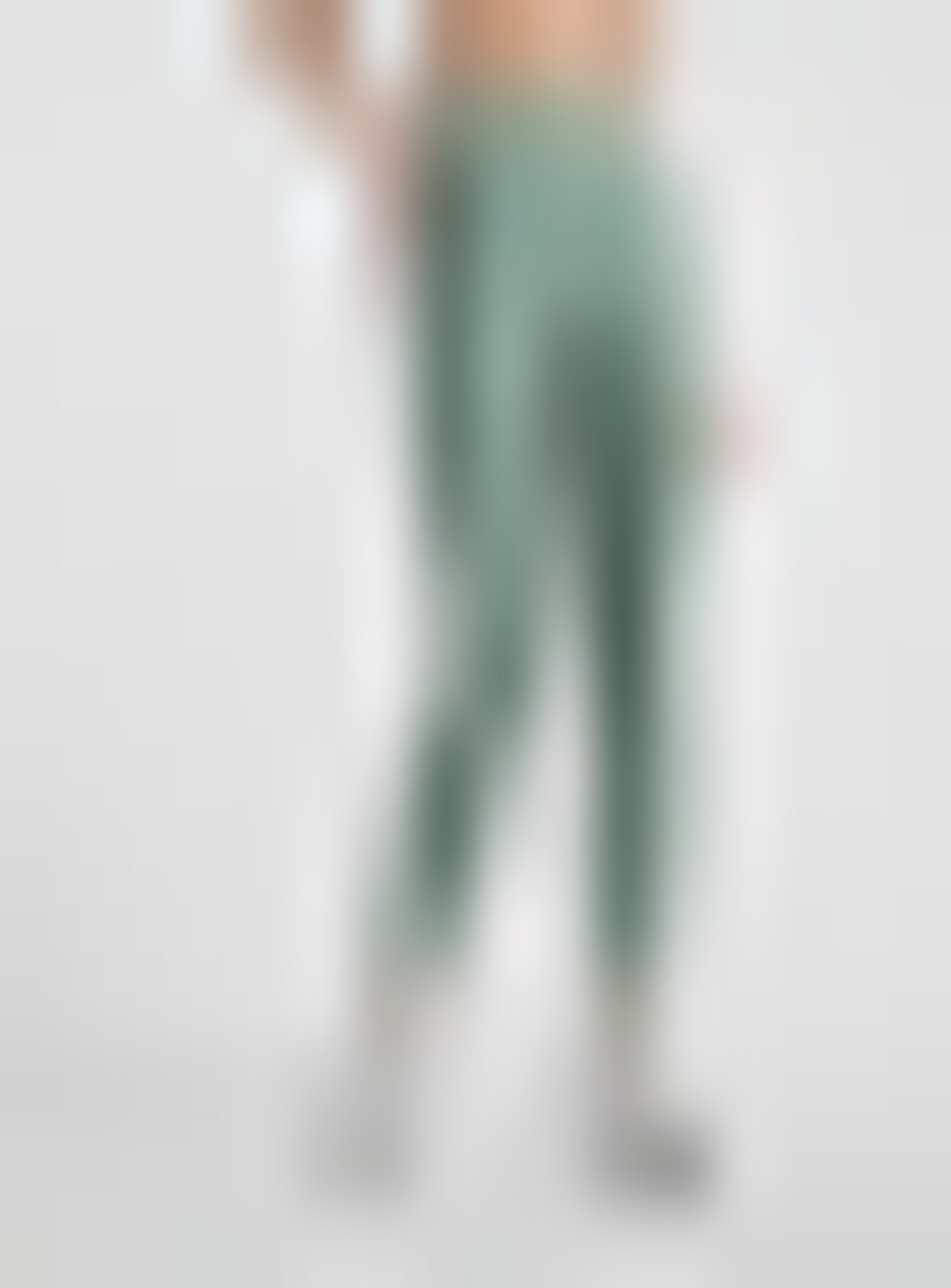 New Balance, Sleek High Rise Legging 27", green, Image 1 of 6