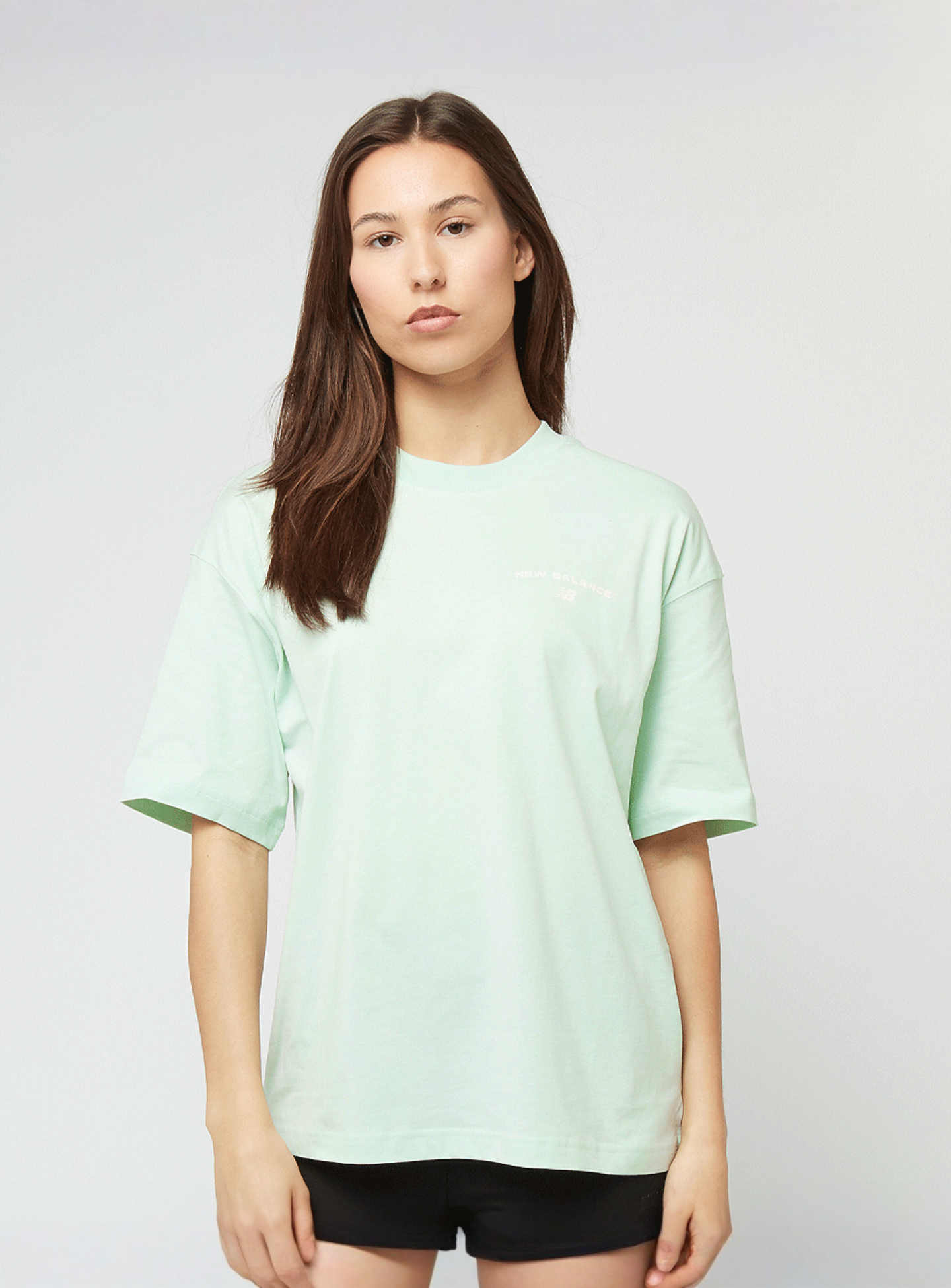 New Balance, Reimagined Oversized T-Shirt, green, Image 1 of 4