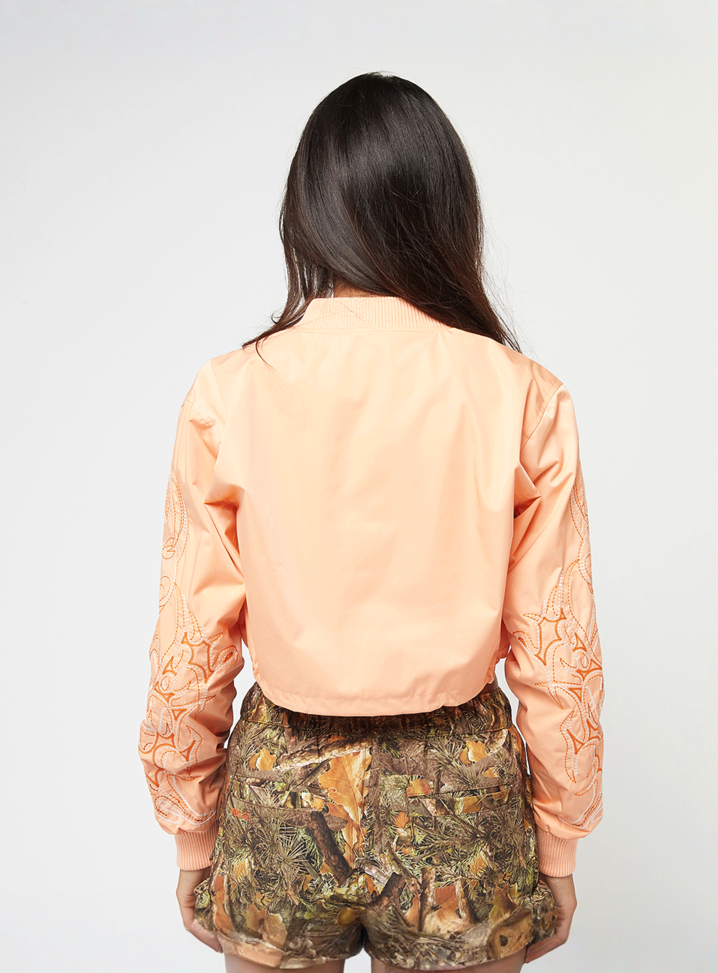 Smoke Rise, Coated Light Jacket, orange, Image 2 of 5