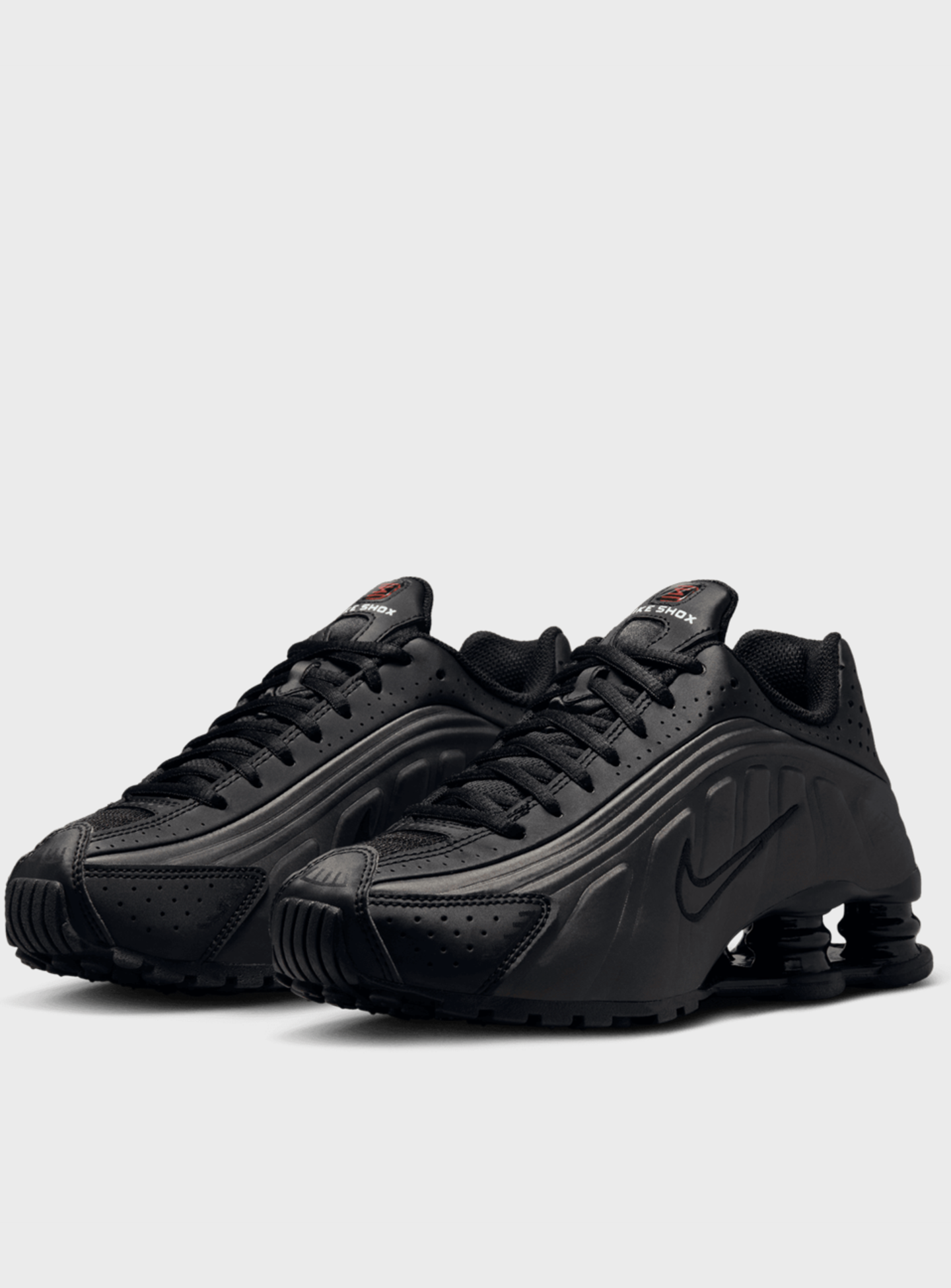 Nike, Shox R4 (GS), black, Image 3 of 8
