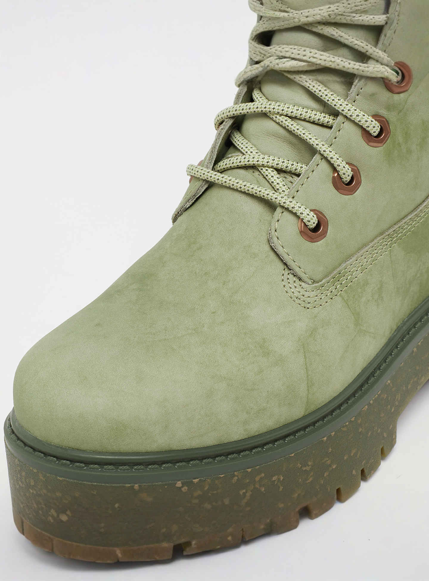 Timberland, Stone Street 6in Boot Light Green Nubuck, green, Image 7 of 7