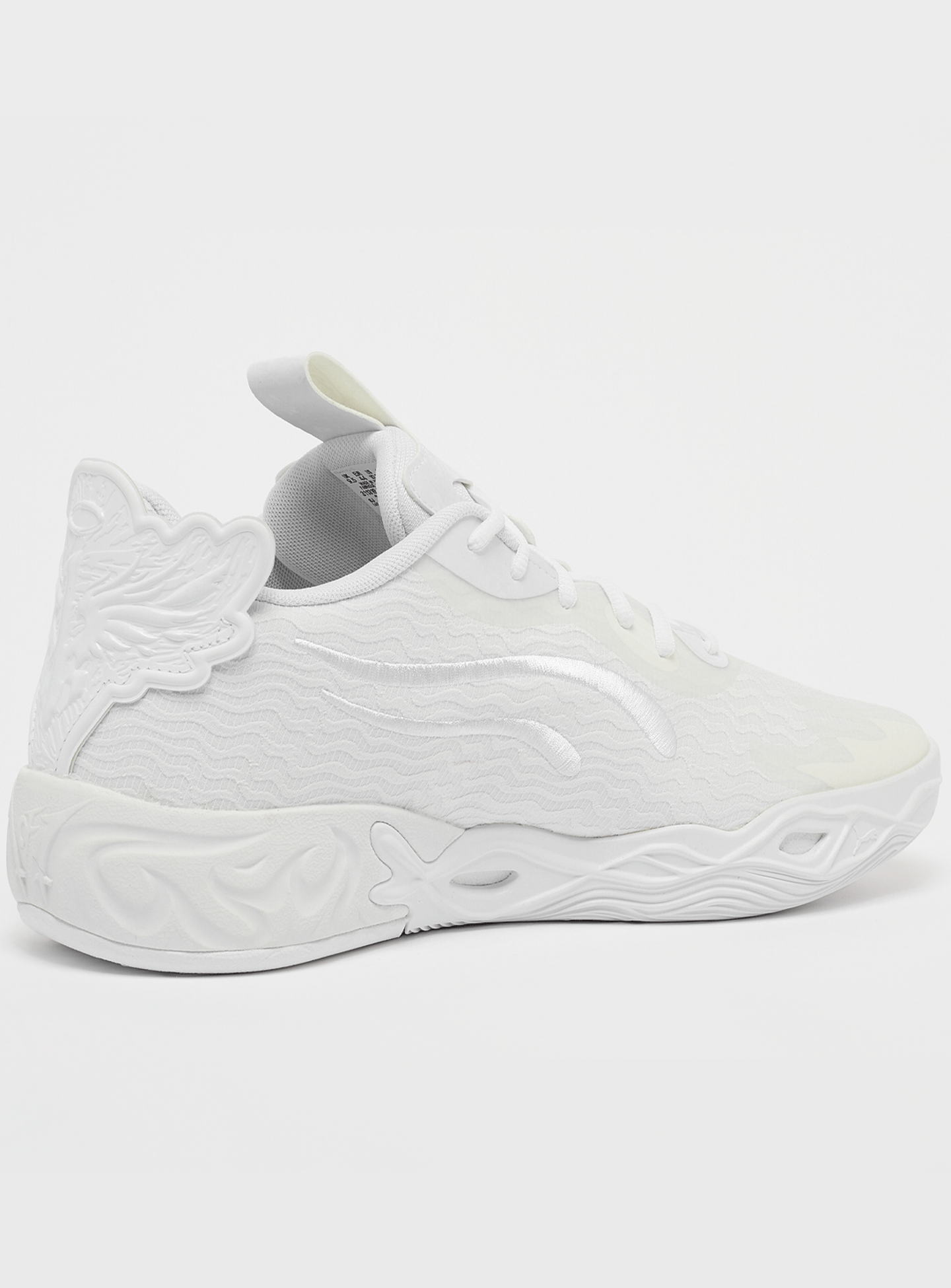 PUMA, PUMA x LAMELO BALL MB.04 Lo Ice White Basketball, white, Image 3 of 7
