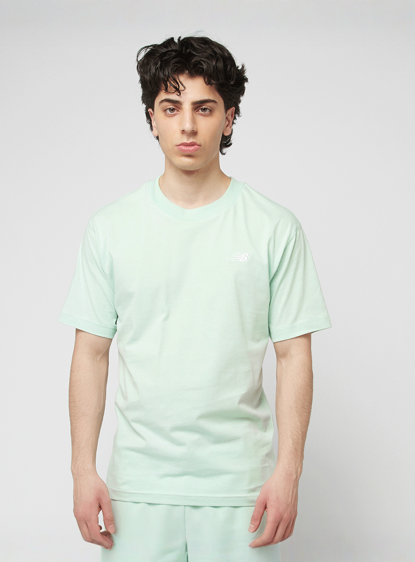New Balance, Sport Essentials Cotton T-Shirt, green, Image 1 of 4