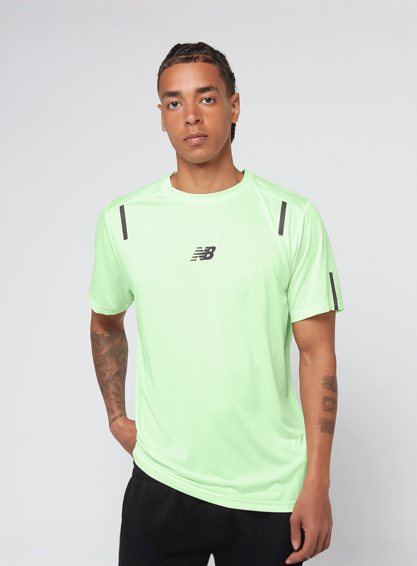 New Balance, Training T-Shirt, green, Image 1 of 4