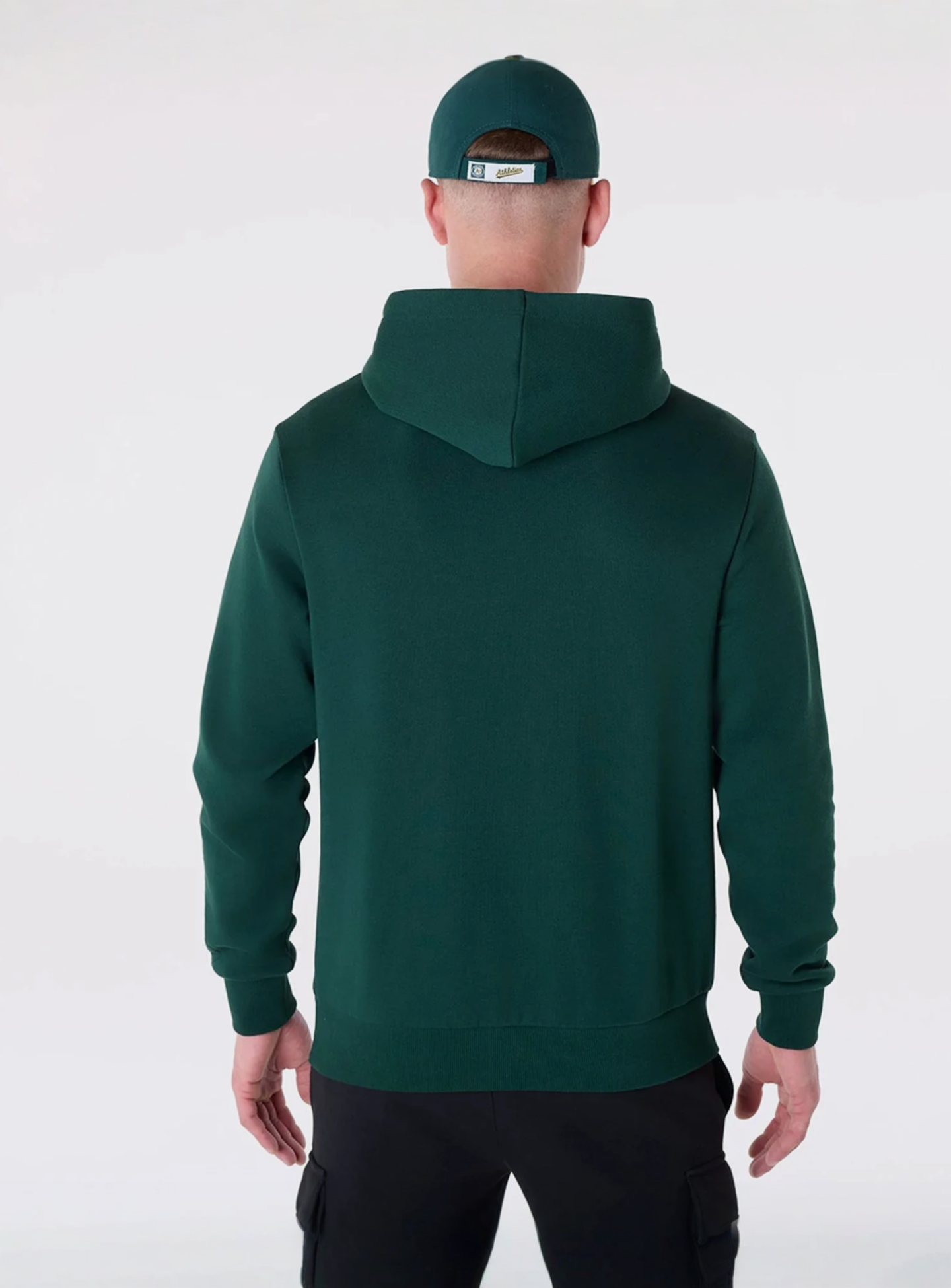 New Era, MLB Pennant Graphic Hoodie Oakland Athletics, green, Image 2 of 4