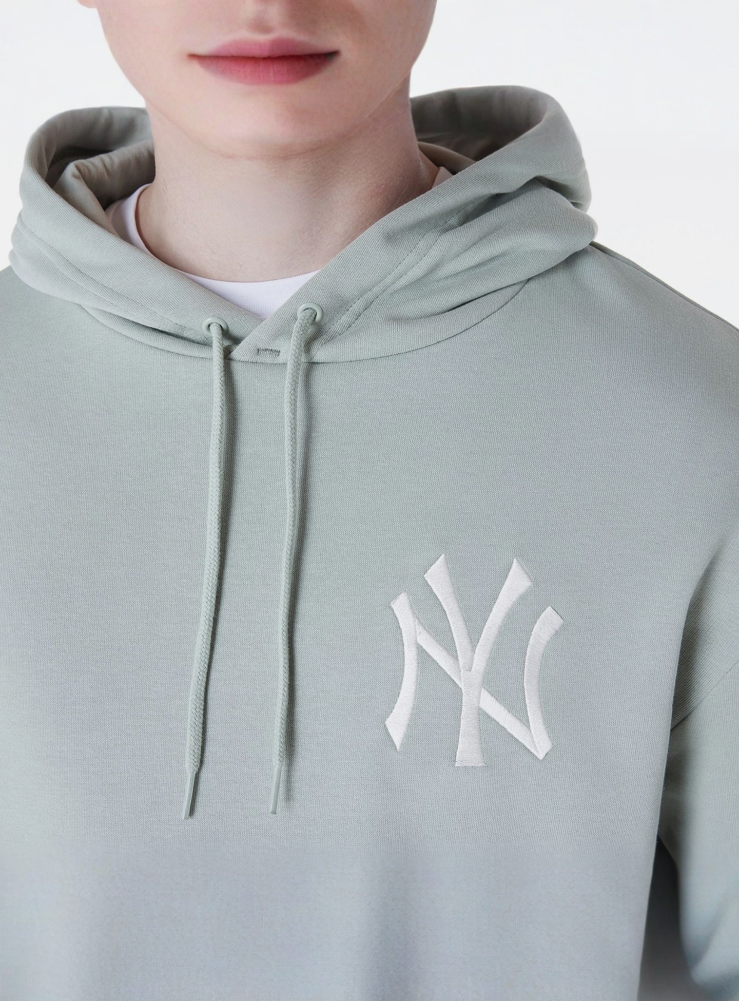 New Era, MLB League Essential Oversized Hoodie New York Yankees, green, Image 3 of 6