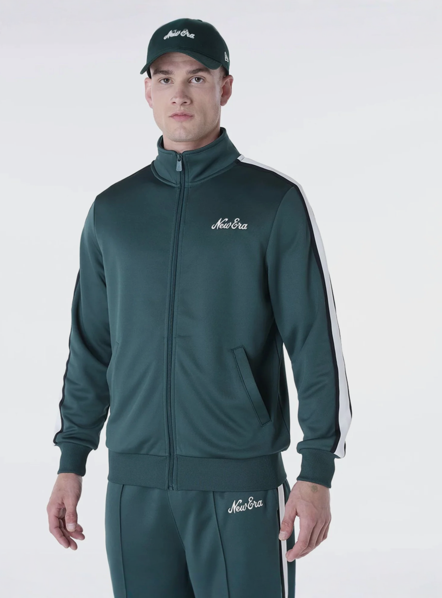 New Era, Track Jacket, green, Image 1 of 6