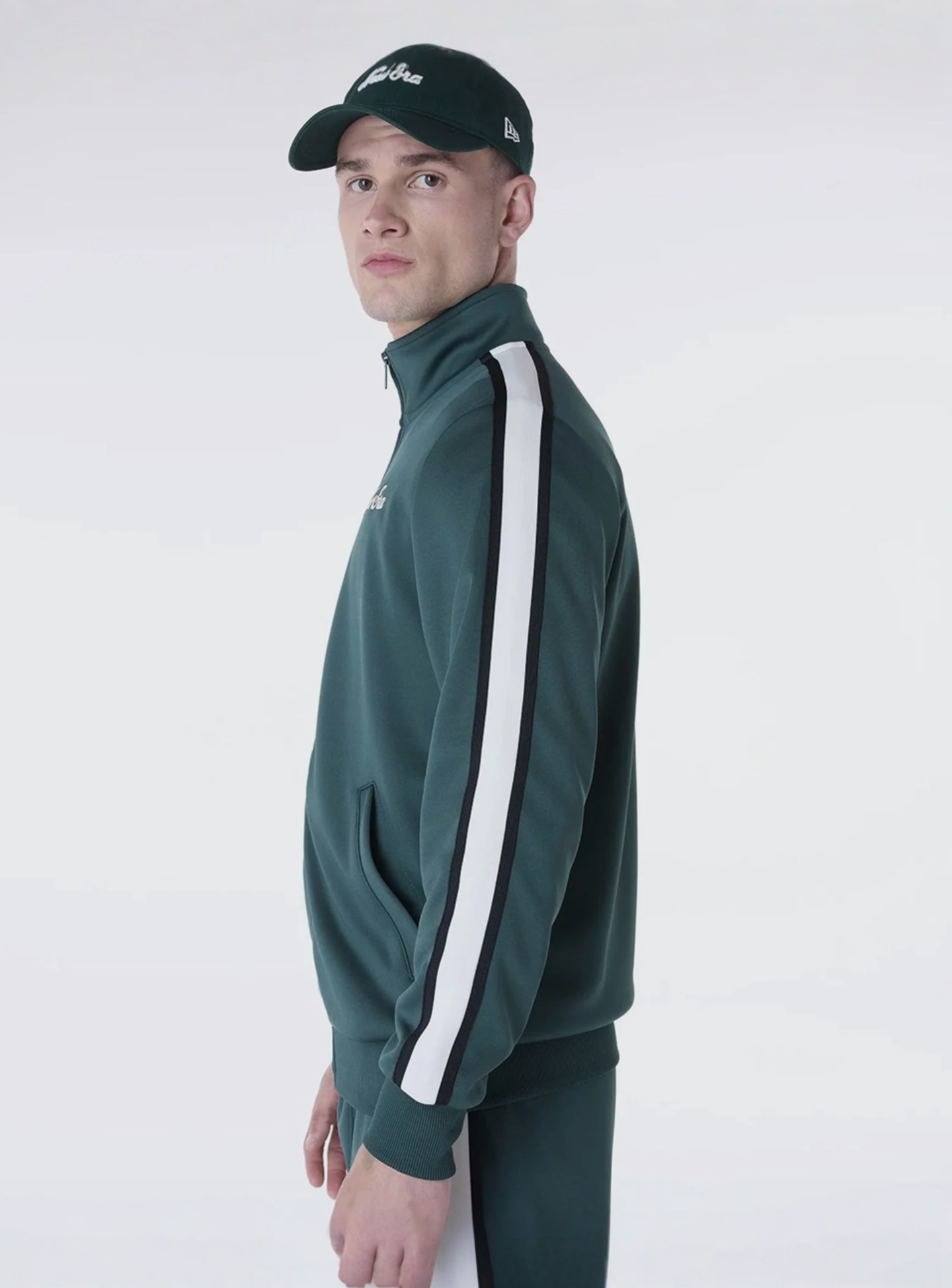 New Era, Track Jacket, green, Image 2 of 6