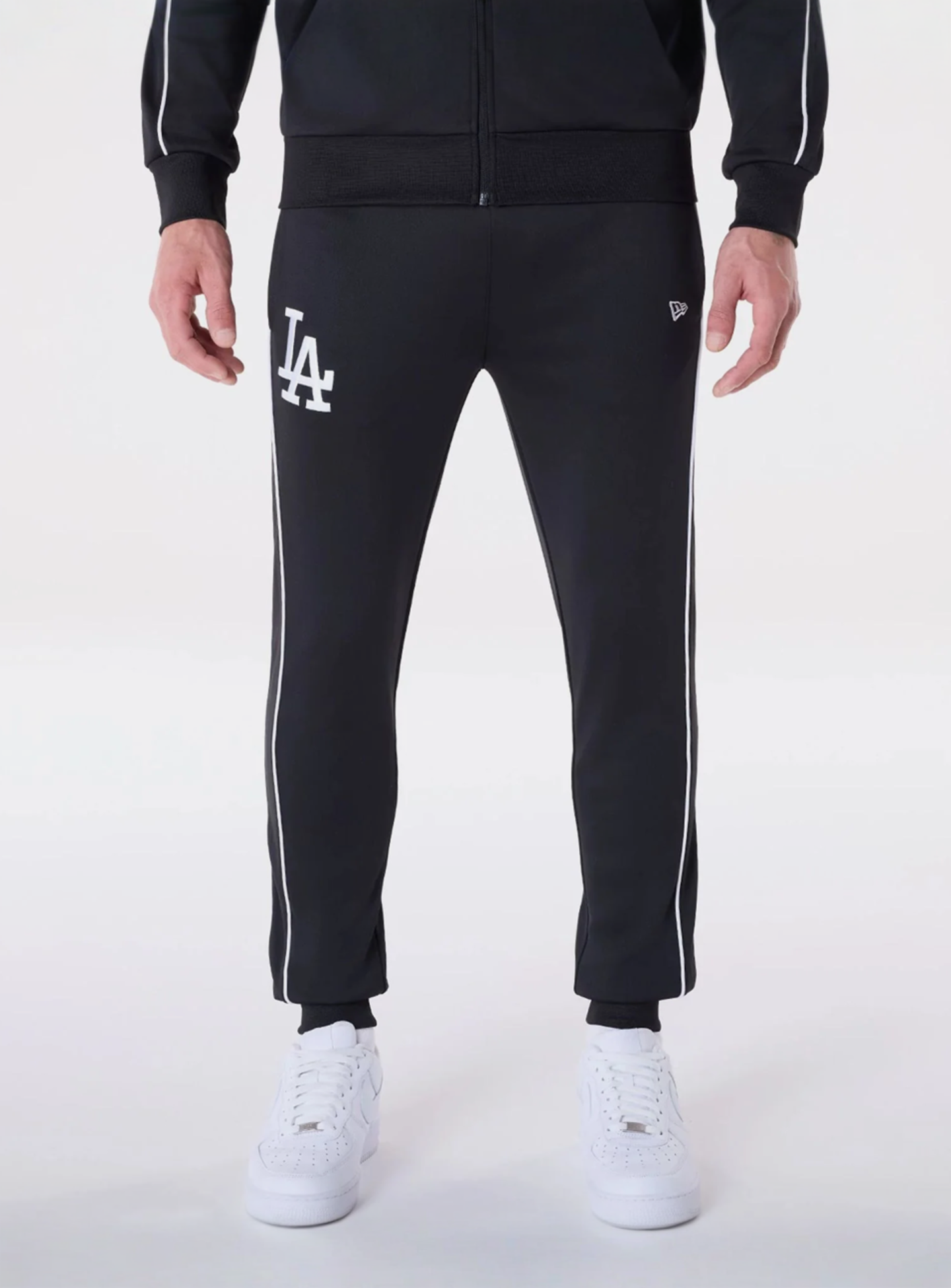 New Era, MLB Poly Track Set Los Angeles Dodgers, black, Image 6 of 9