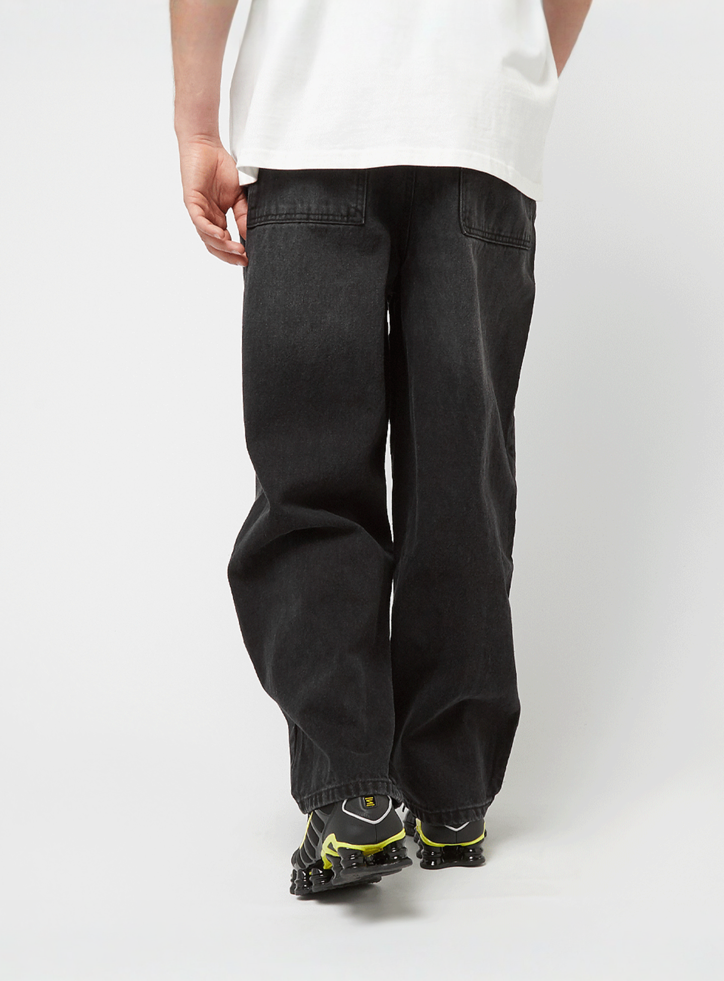 Urban Classics, Tapered Heavy Ounce Baggy Jeans, grey, Image 2 of 5