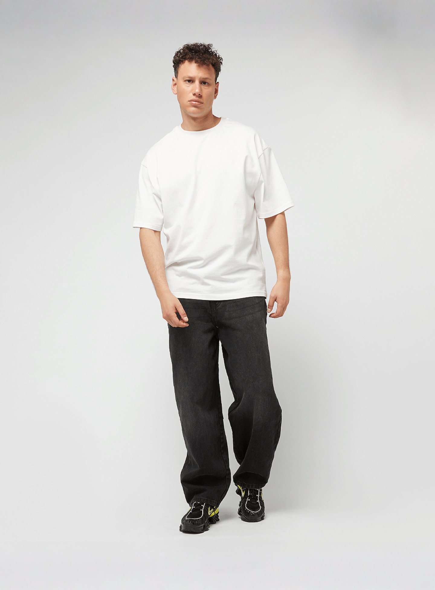 Urban Classics, Tapered Heavy Ounce Baggy Jeans, grey, Image 5 of 5