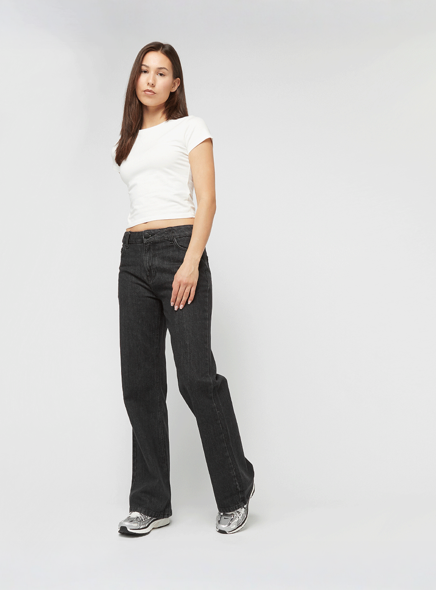 2Y STUDIOS, Teya Low Waist Basic Jeans, black, Image 5 of 5
