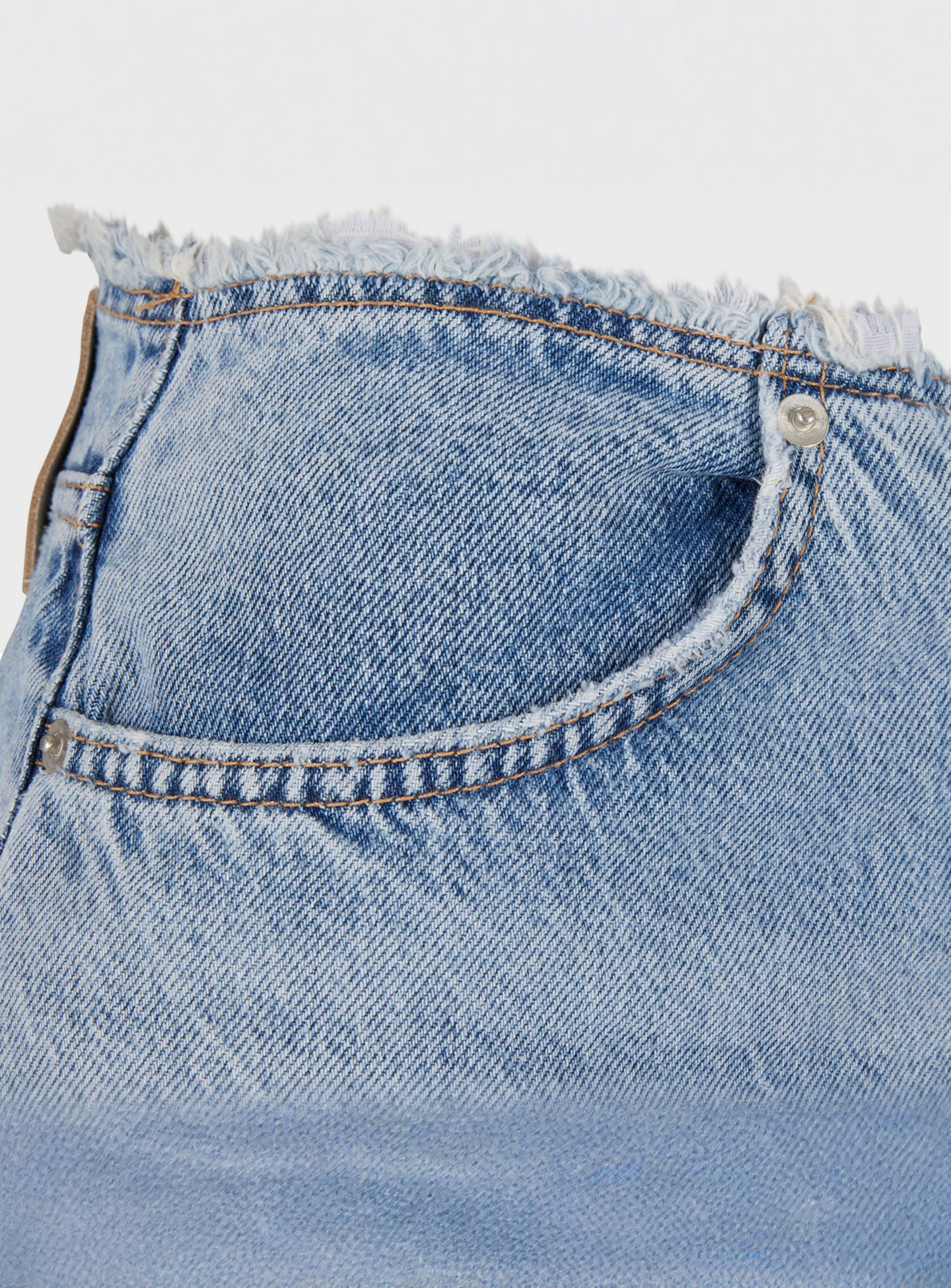 2Y STUDIOS, Ria Open Hem Low Waist Baggy Jeans, blue, Image 3 of 5