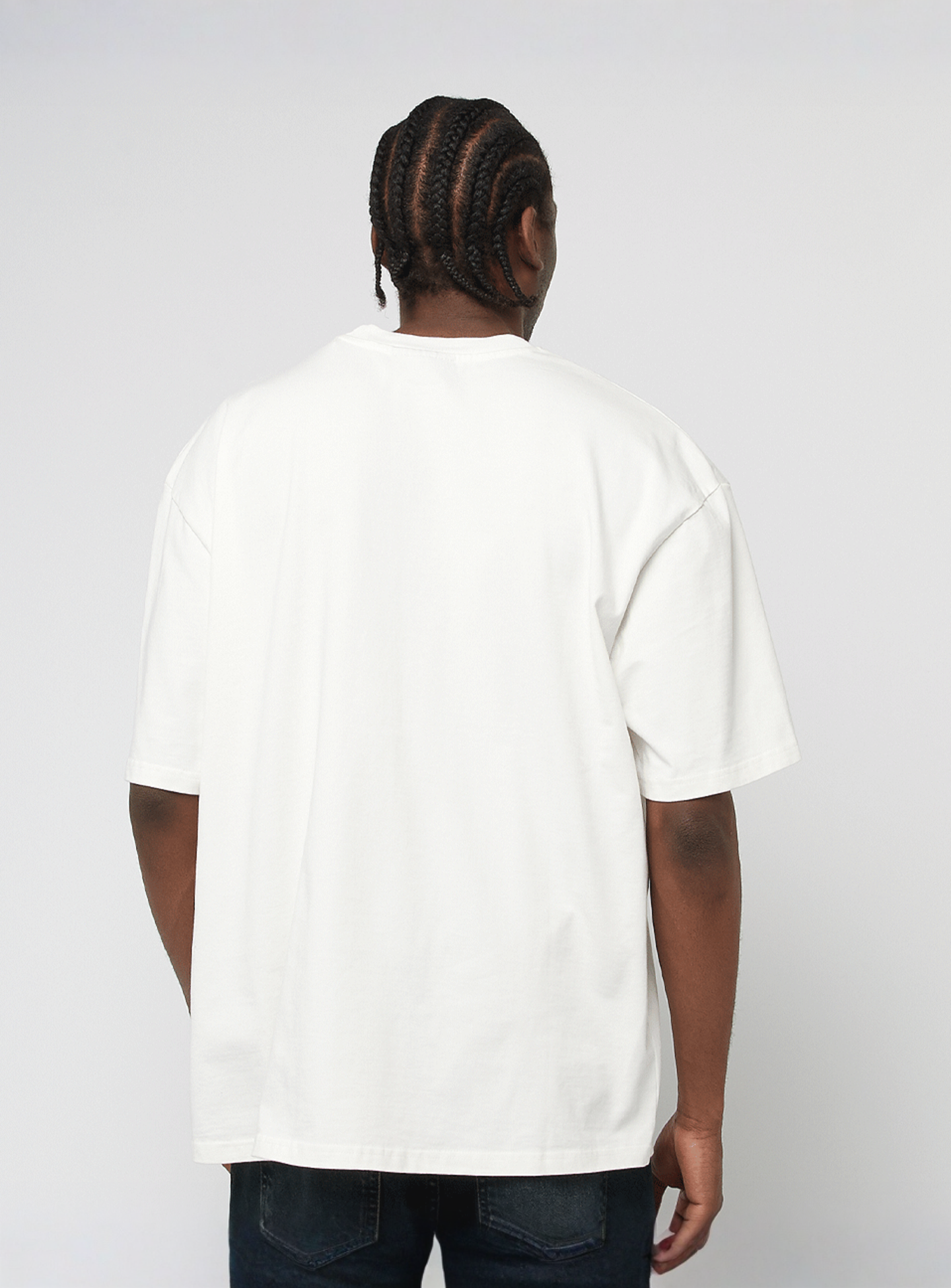 Pegador, Logo Oversized Tee, white, Image 2 of 4