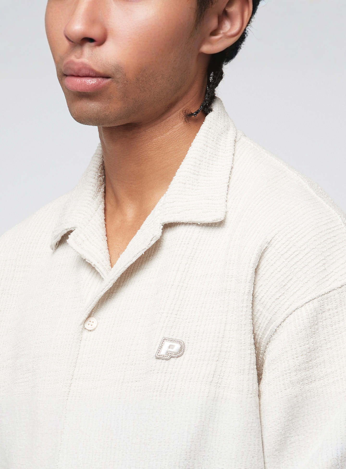 Pegador, Libco Structured Knit Shirt, beige, Image 3 of 4