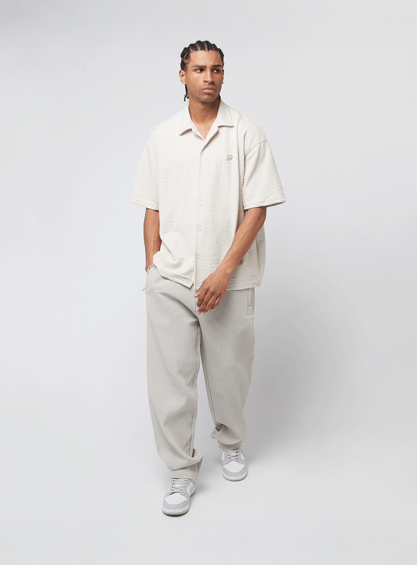Pegador, Libco Structured Knit Shirt, beige, Image 4 of 4