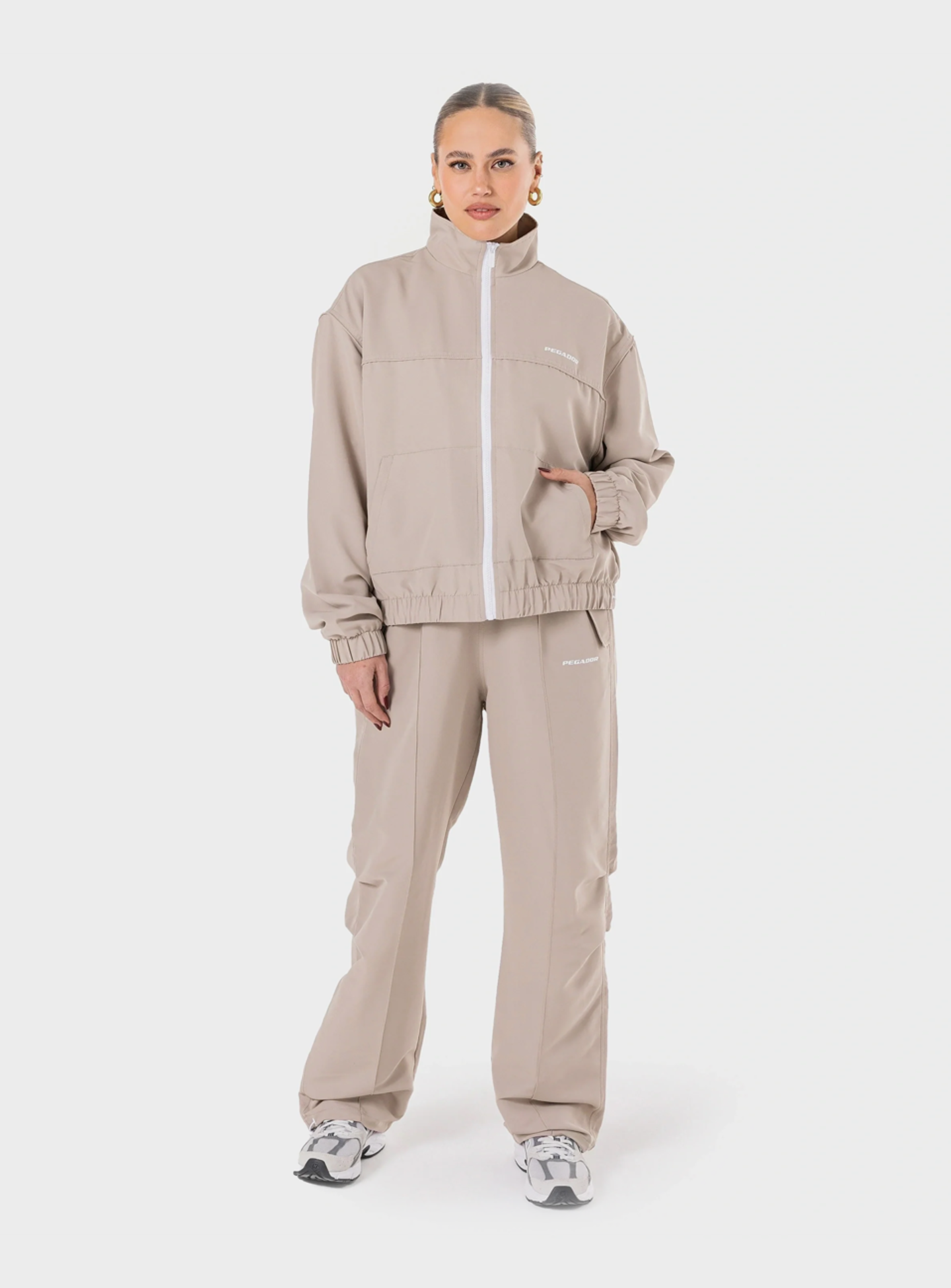 Pegador, Leonie Track Pants, beige, Image 6 of 6
