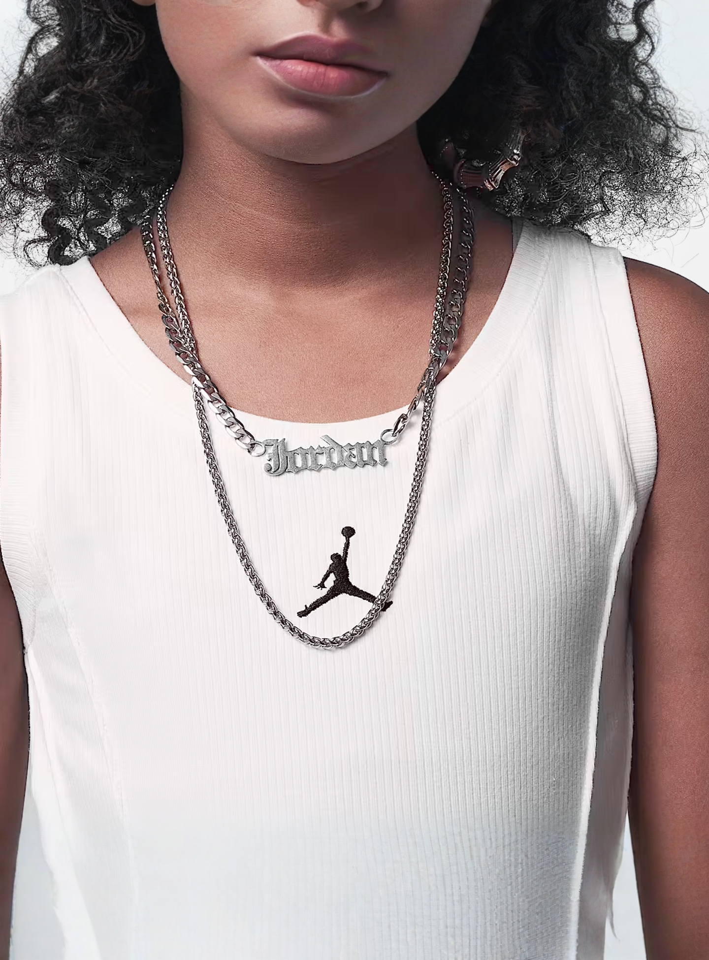 Jordan, Jumpman Training Camp Pintuck T, beige, Image 3 of 4