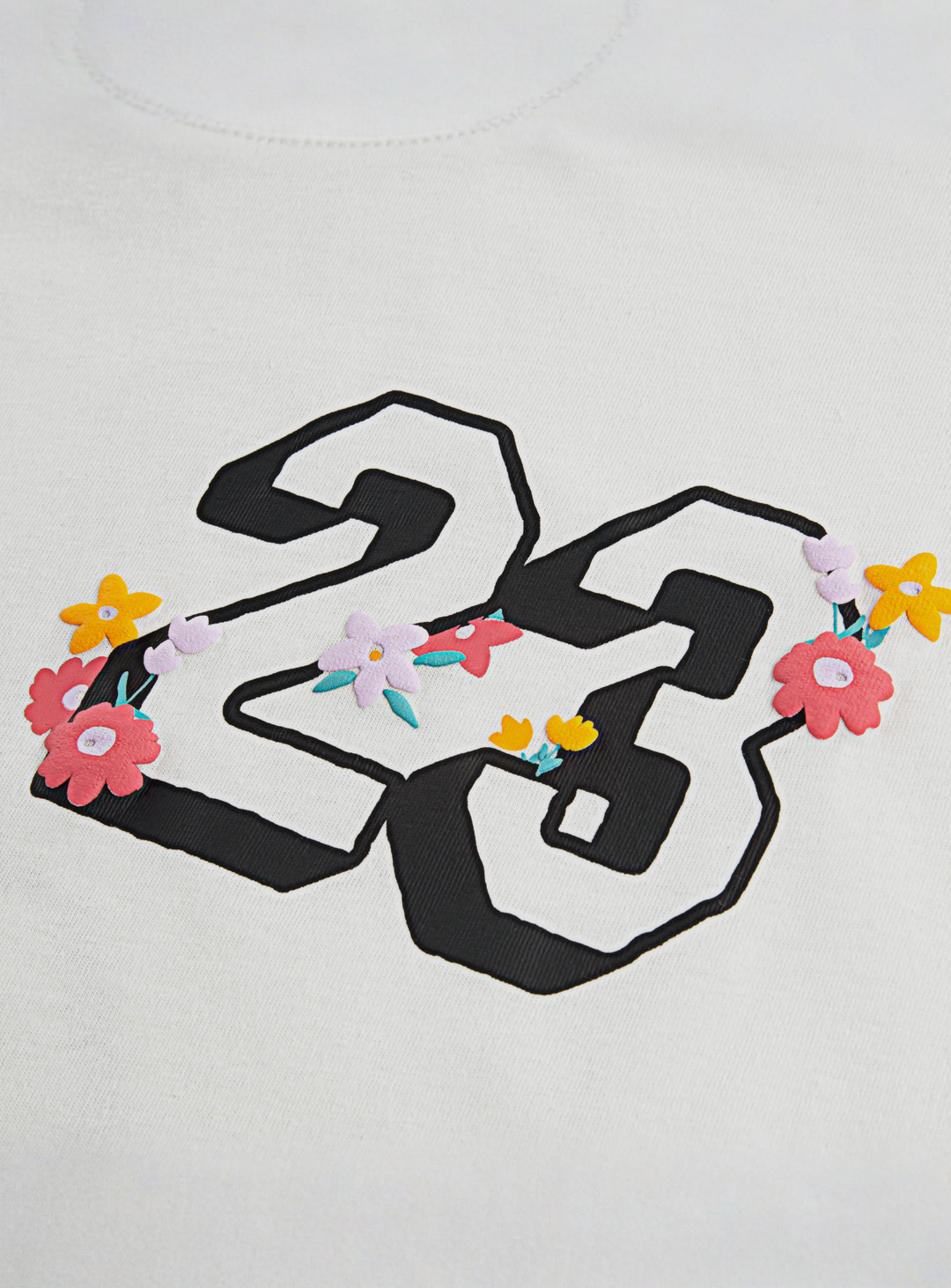 Jordan, Summer Bloom Oversized Tee, beige, Image 5 of 5