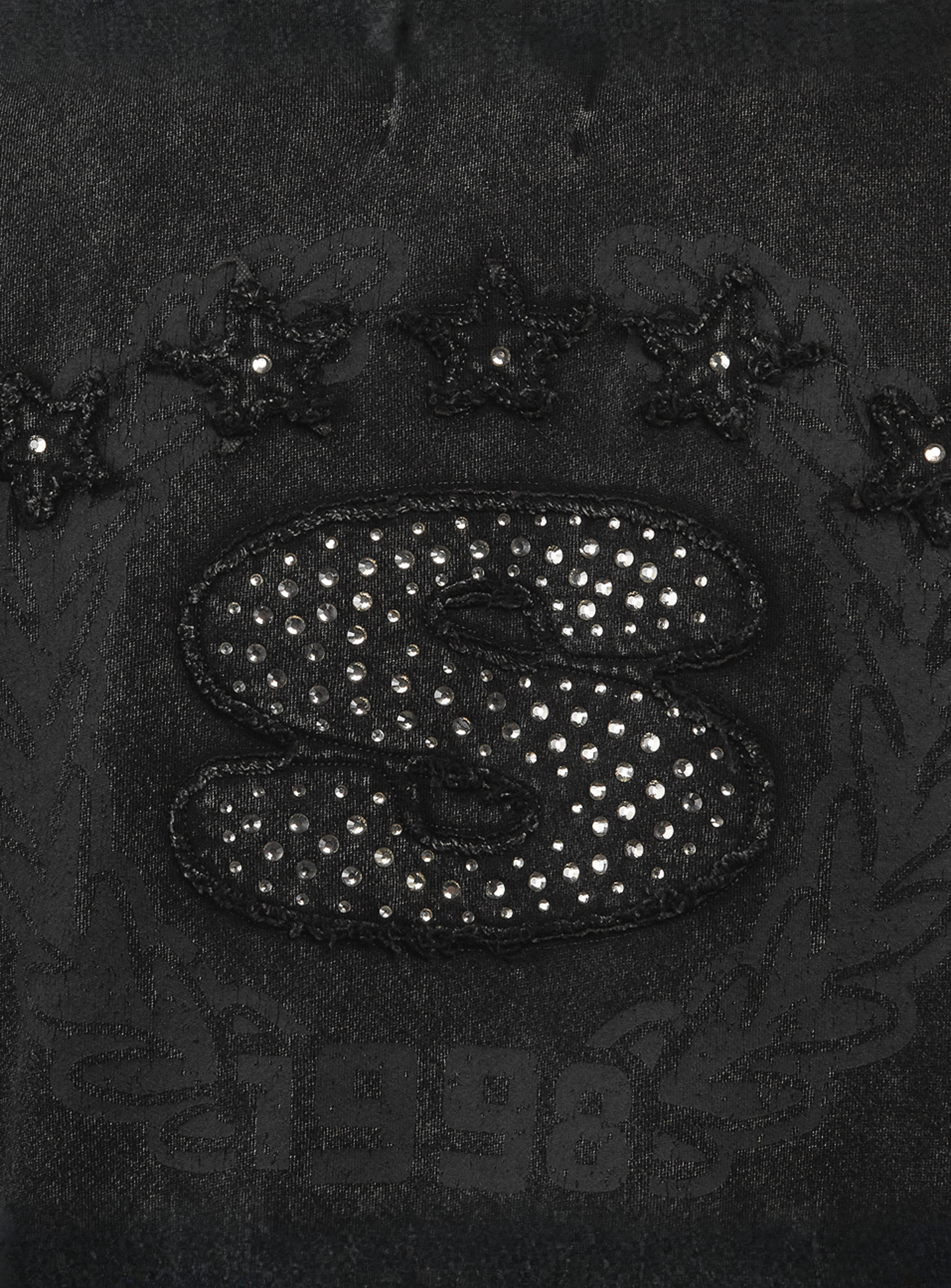 SNIPES, S Emblem Inside Out Oversized Zip Hoodie, black, Image 6 of 7