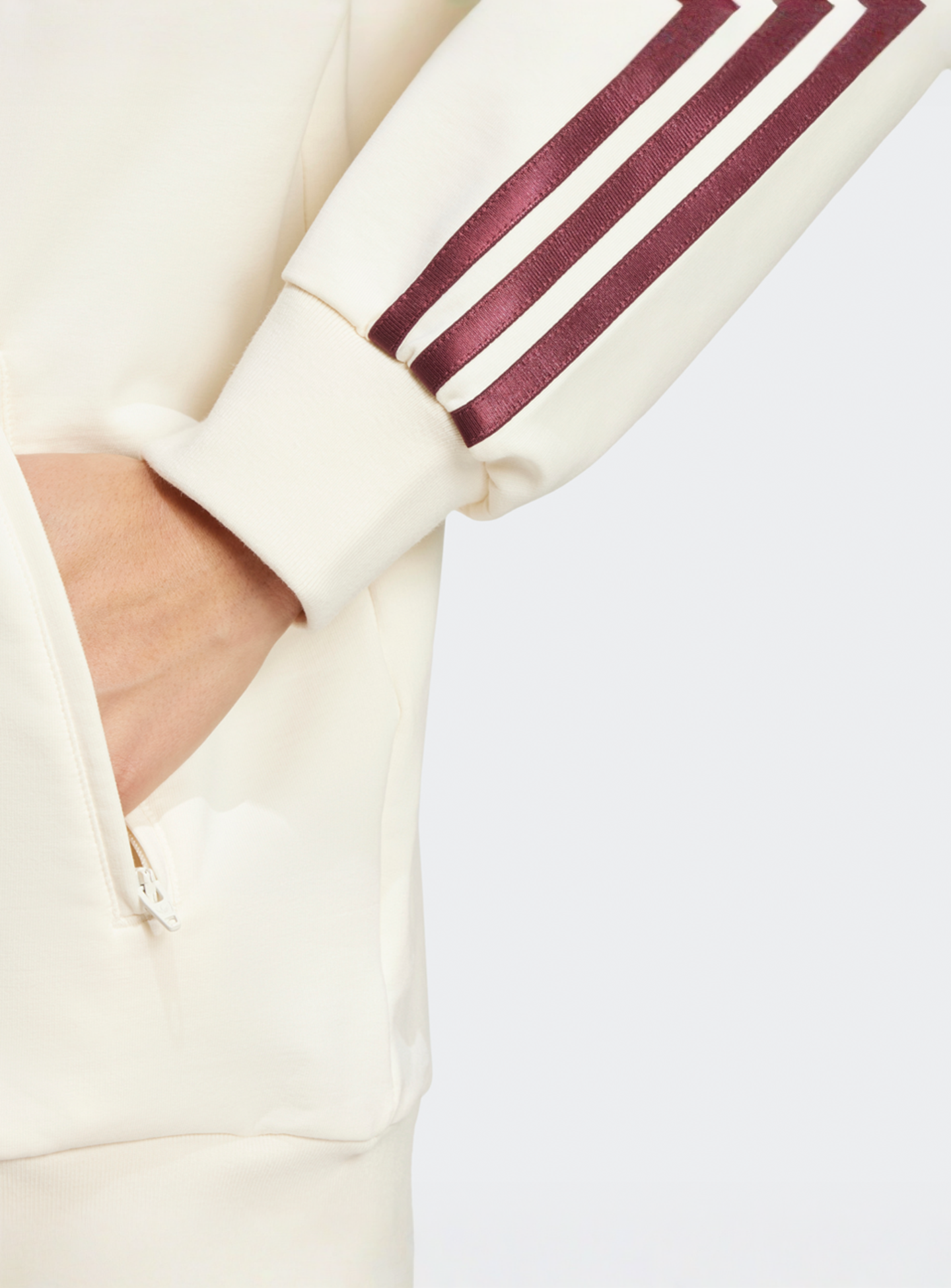 adidas Originals, Blocked Track Jacket, beige, Image 4 of 5