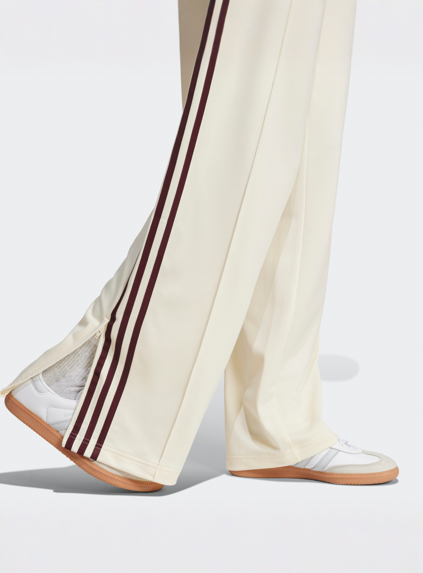 adidas Originals, Firebird Loose Track Pants, beige, Image 4 of 5