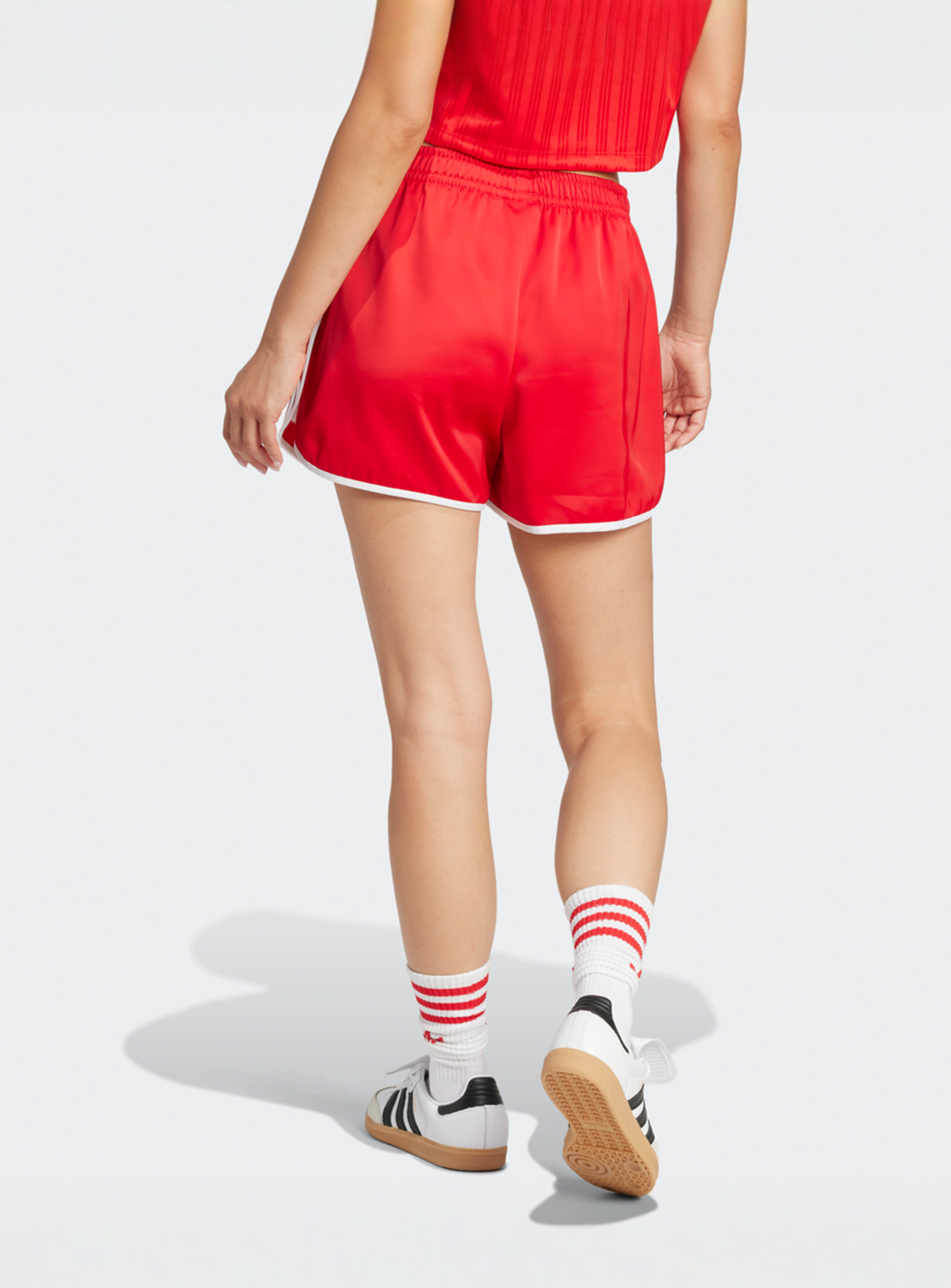 adidas Originals, 3-Streifen Sprinter Short, red, Image 2 of 5