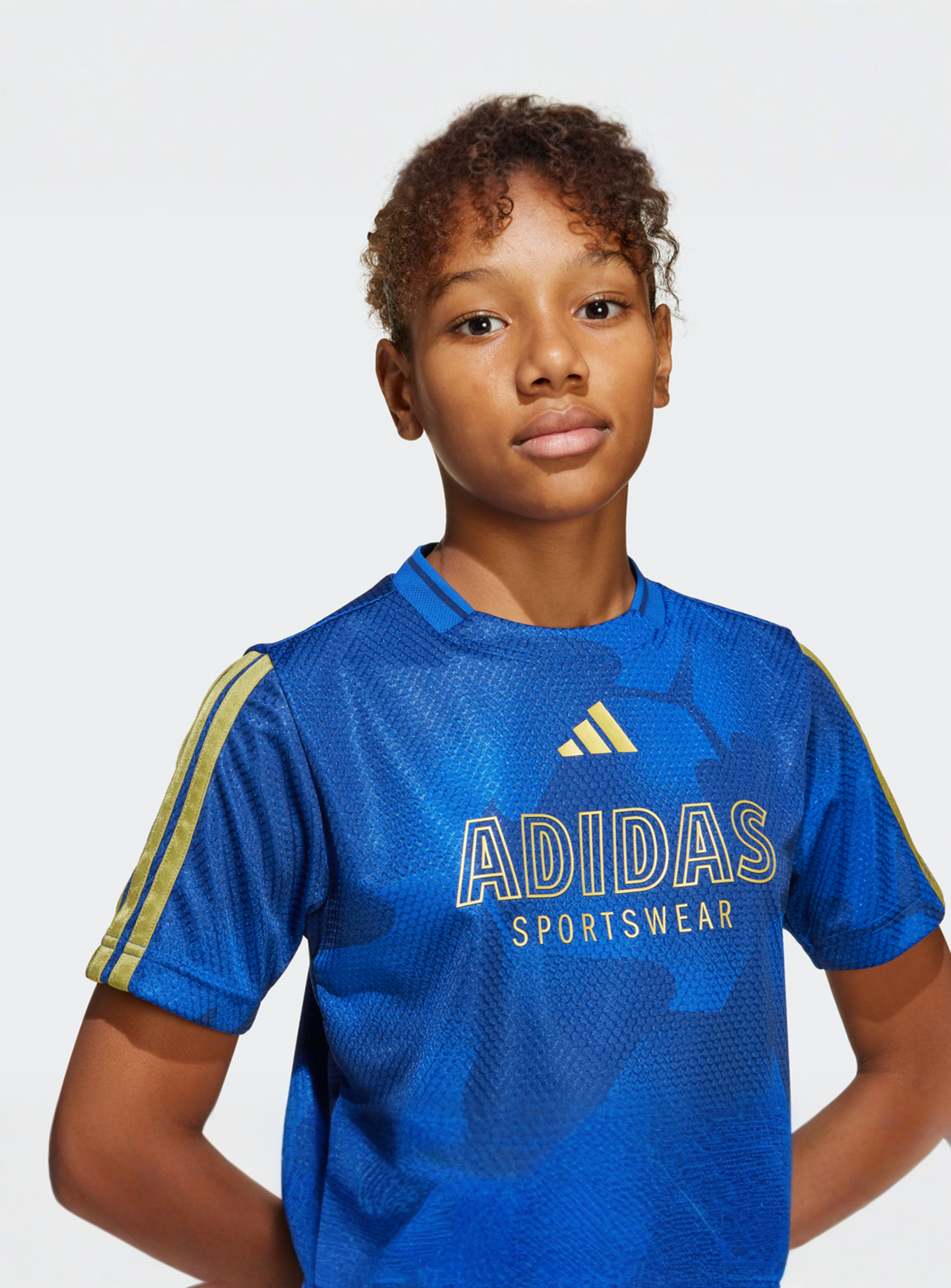 adidas Originals, Sportswear T-Shirt, blue, Image 3 of 5