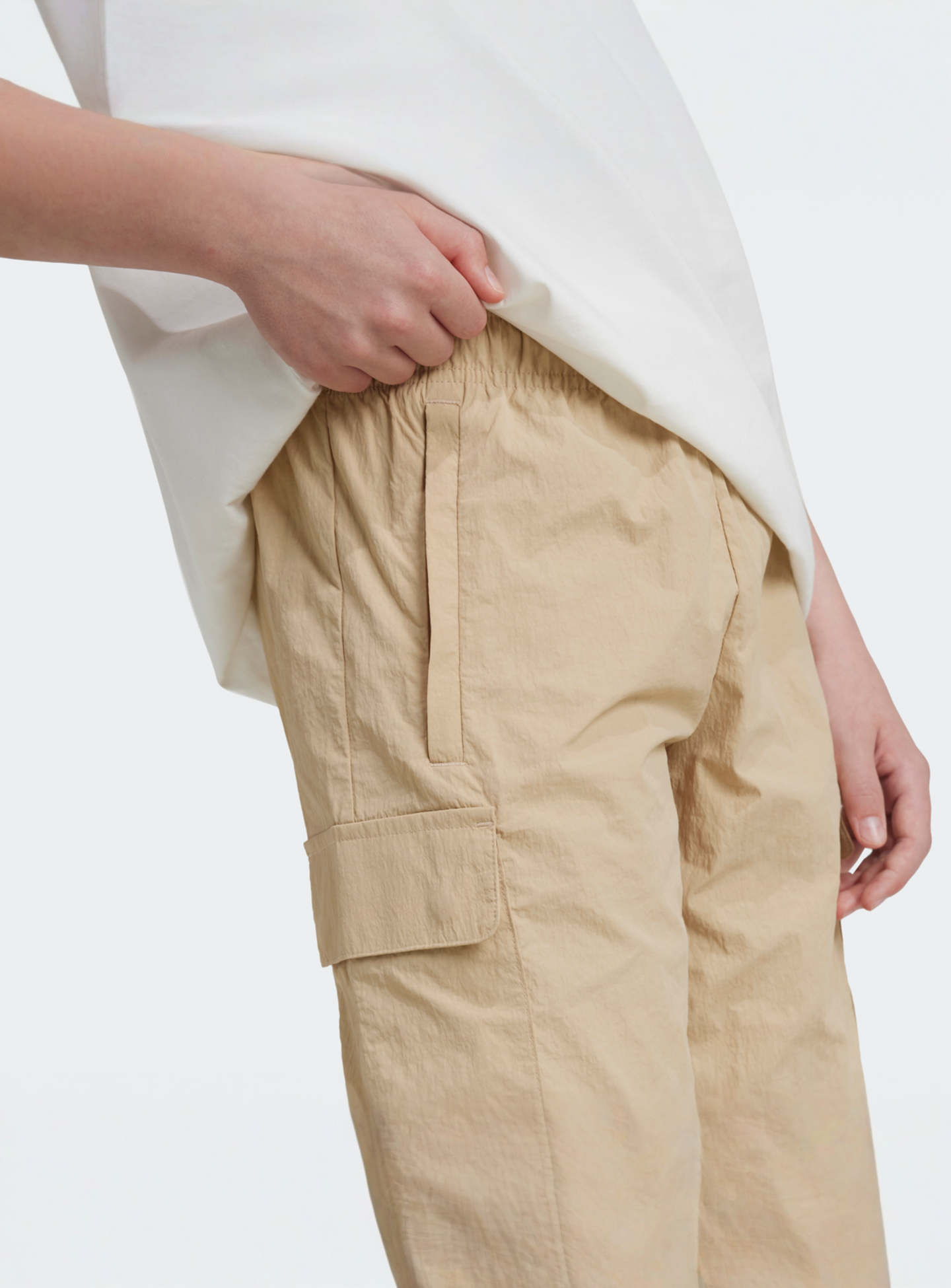 adidas Originals, Cargo Shorts, beige, Image 3 of 5