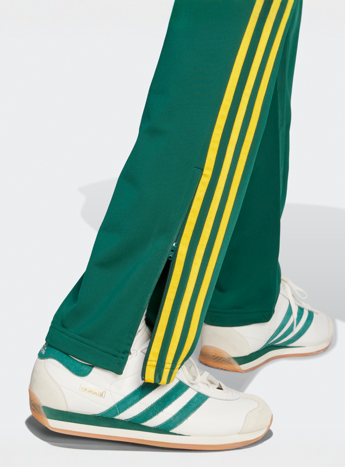 adidas Originals, adicolor Firebird Track Pants, green, Image 4 of 5