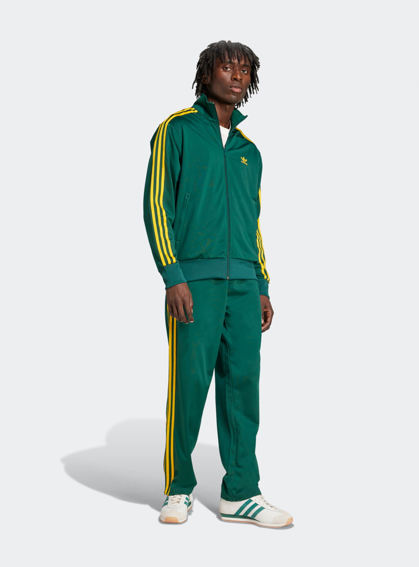adidas Originals, adicolor Firebird Track Pants, green, Image 5 of 5