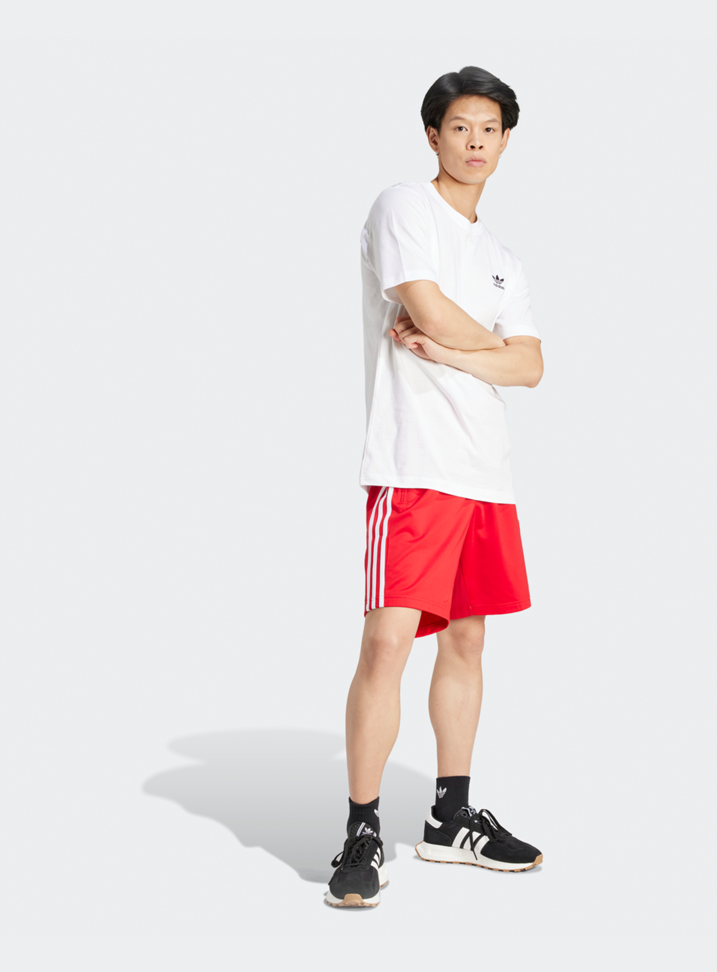 adidas Originals, adicolor Firebird Short, red, Image 4 of 4