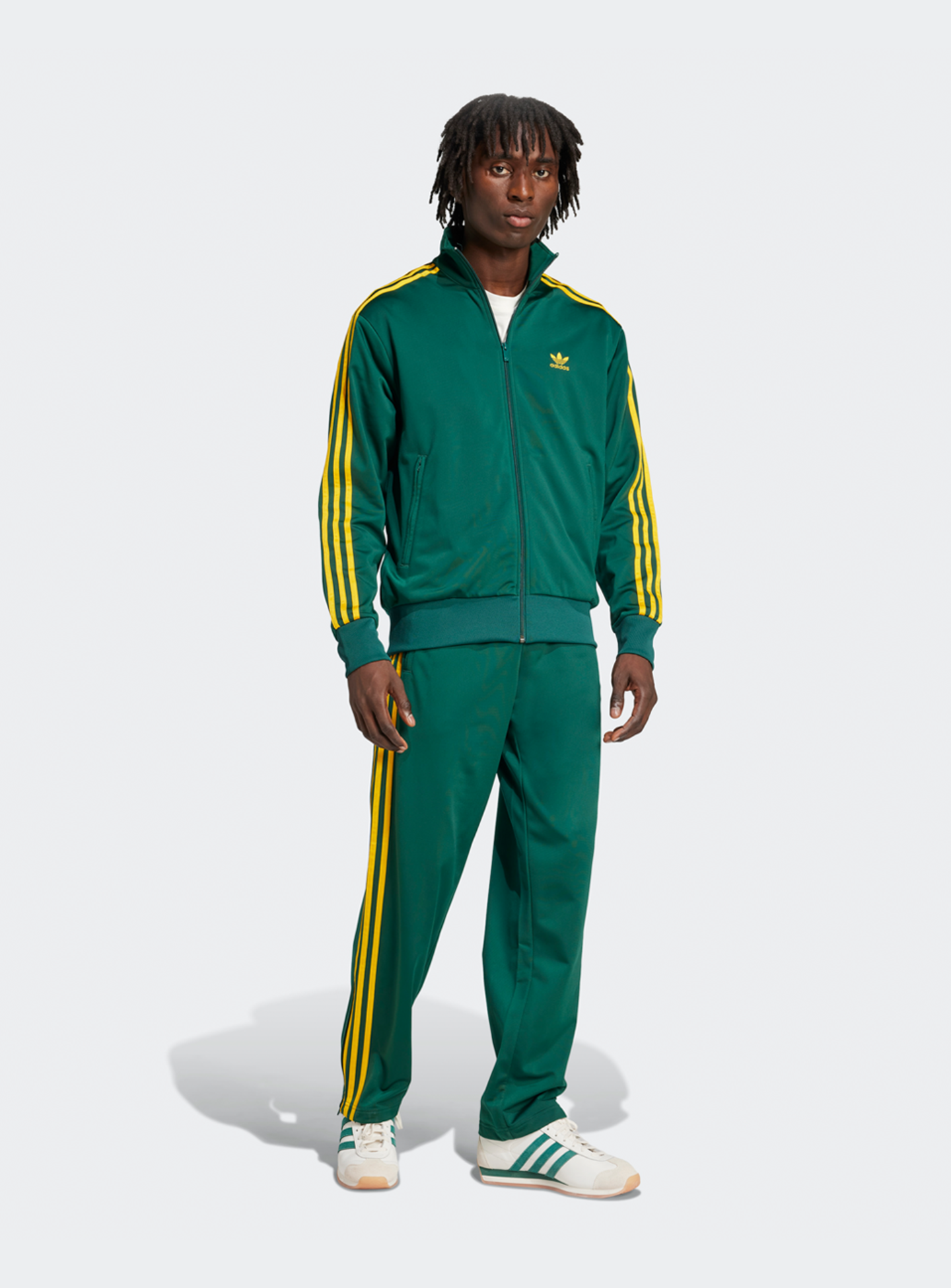 adidas Originals, adicolor Firebird Track Jacket, green, Image 5 of 5