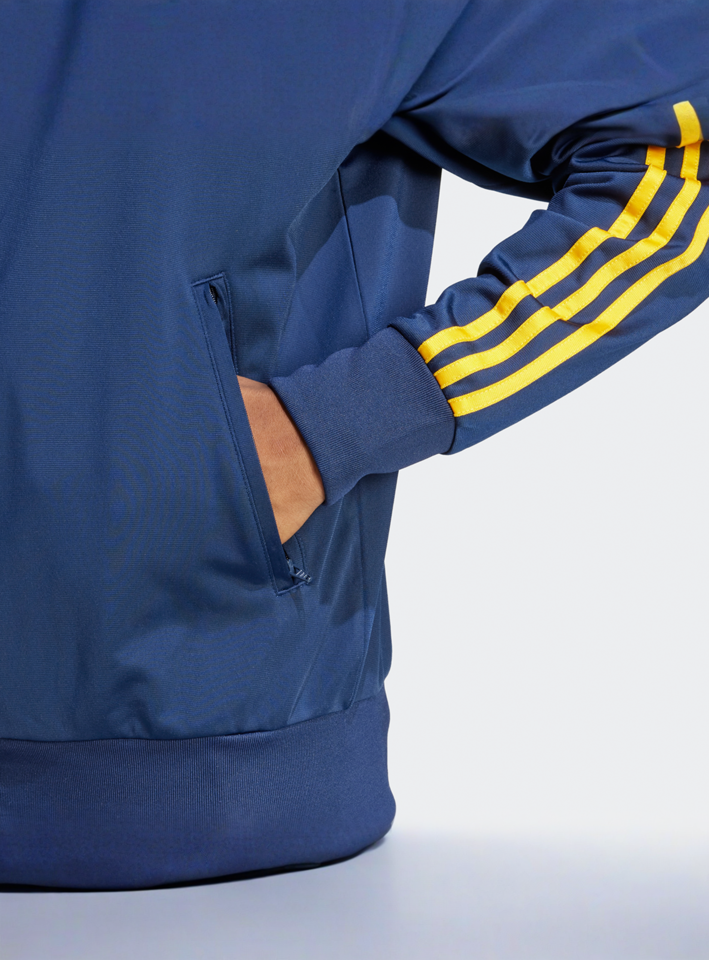 adidas Originals, adicolor Firebird Track Jacket, blue, Image 4 of 5