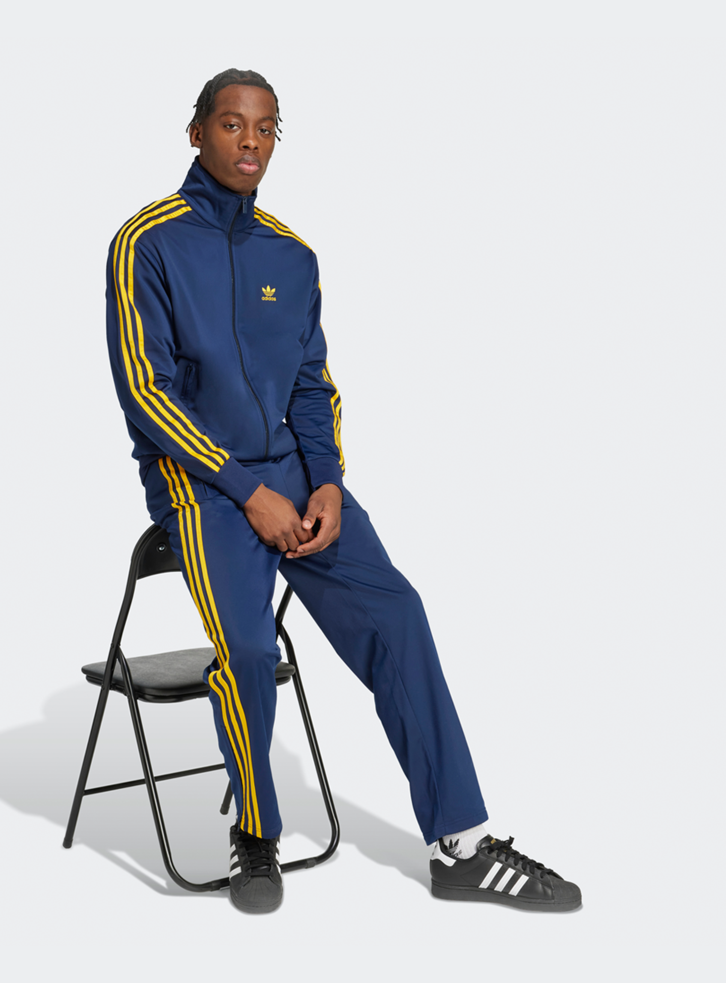 adidas Originals, adicolor Firebird Track Jacket, blue, Image 5 of 5
