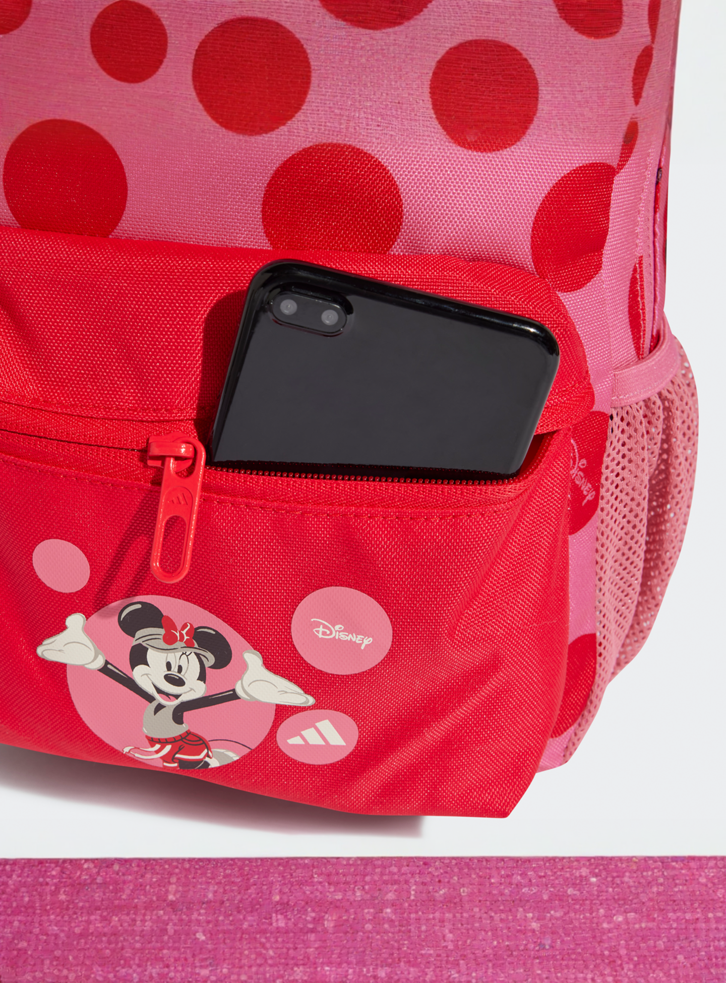 adidas Originals, Minnie Mouse Backpack, light pink, Image 5 of 6