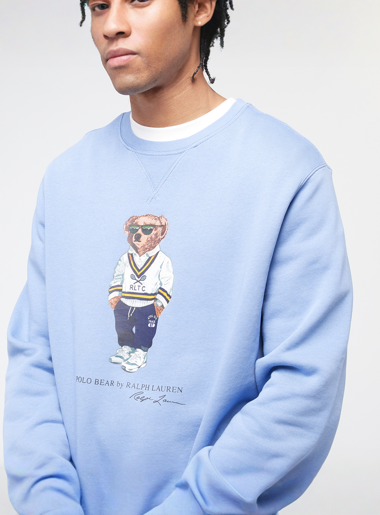 Polo Ralph Lauren, Long Sleeve Sweatshirt, blue, Image 3 of 4