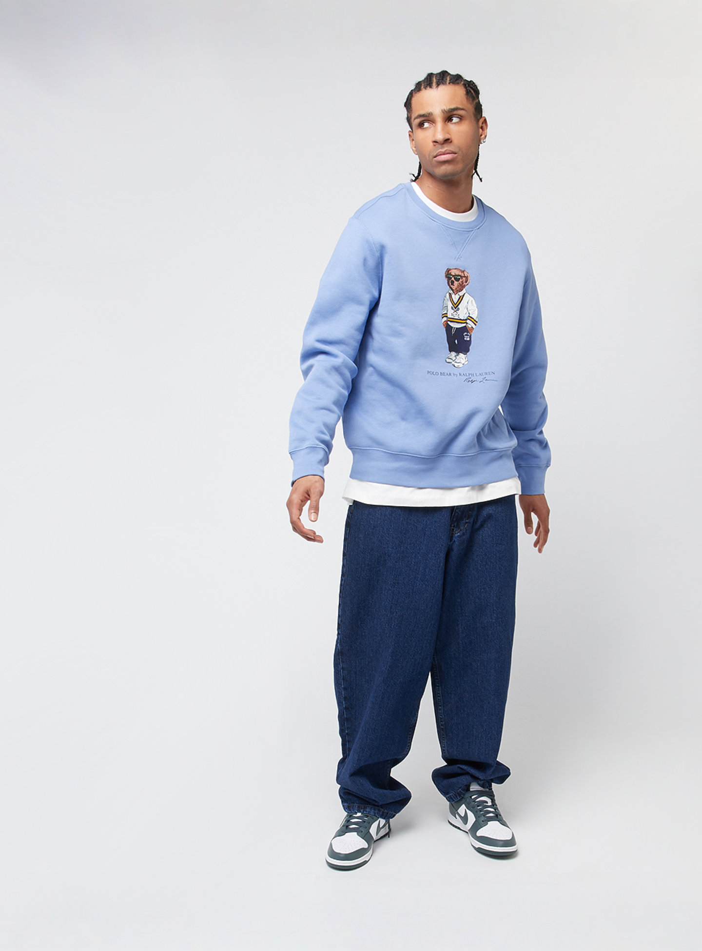 Polo Ralph Lauren, Long Sleeve Sweatshirt, blue, Image 4 of 4