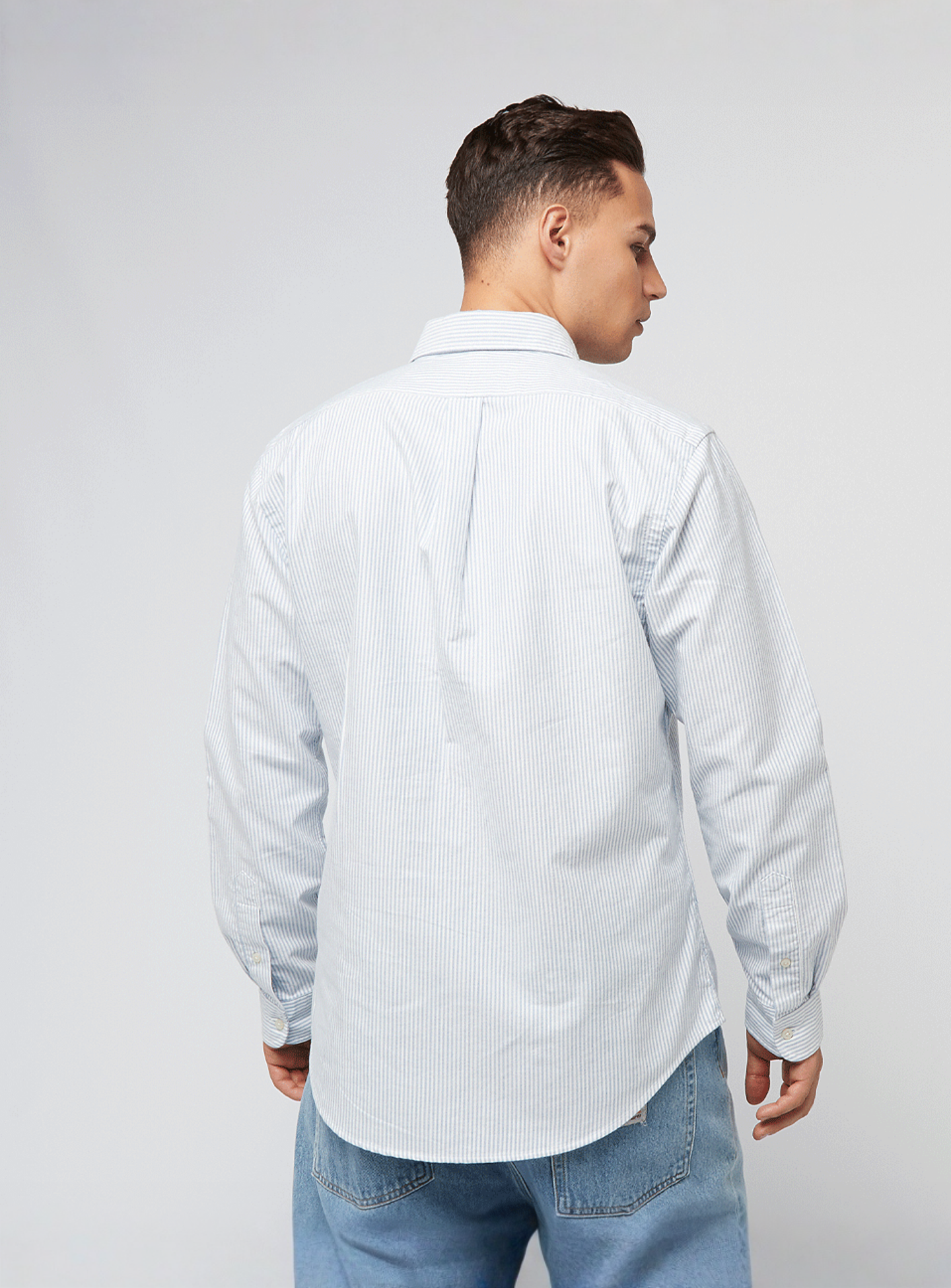 Polo Ralph Lauren, Custom Fit Oxford Shirt, blue, Image 2 of 4