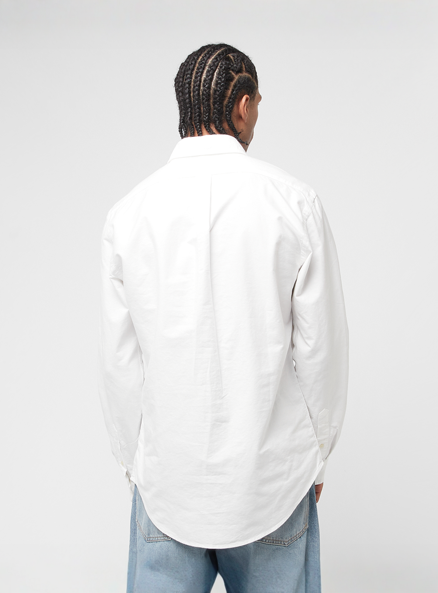 Polo Ralph Lauren, Long Sleeve Sport Shirt, white, Image 2 of 4
