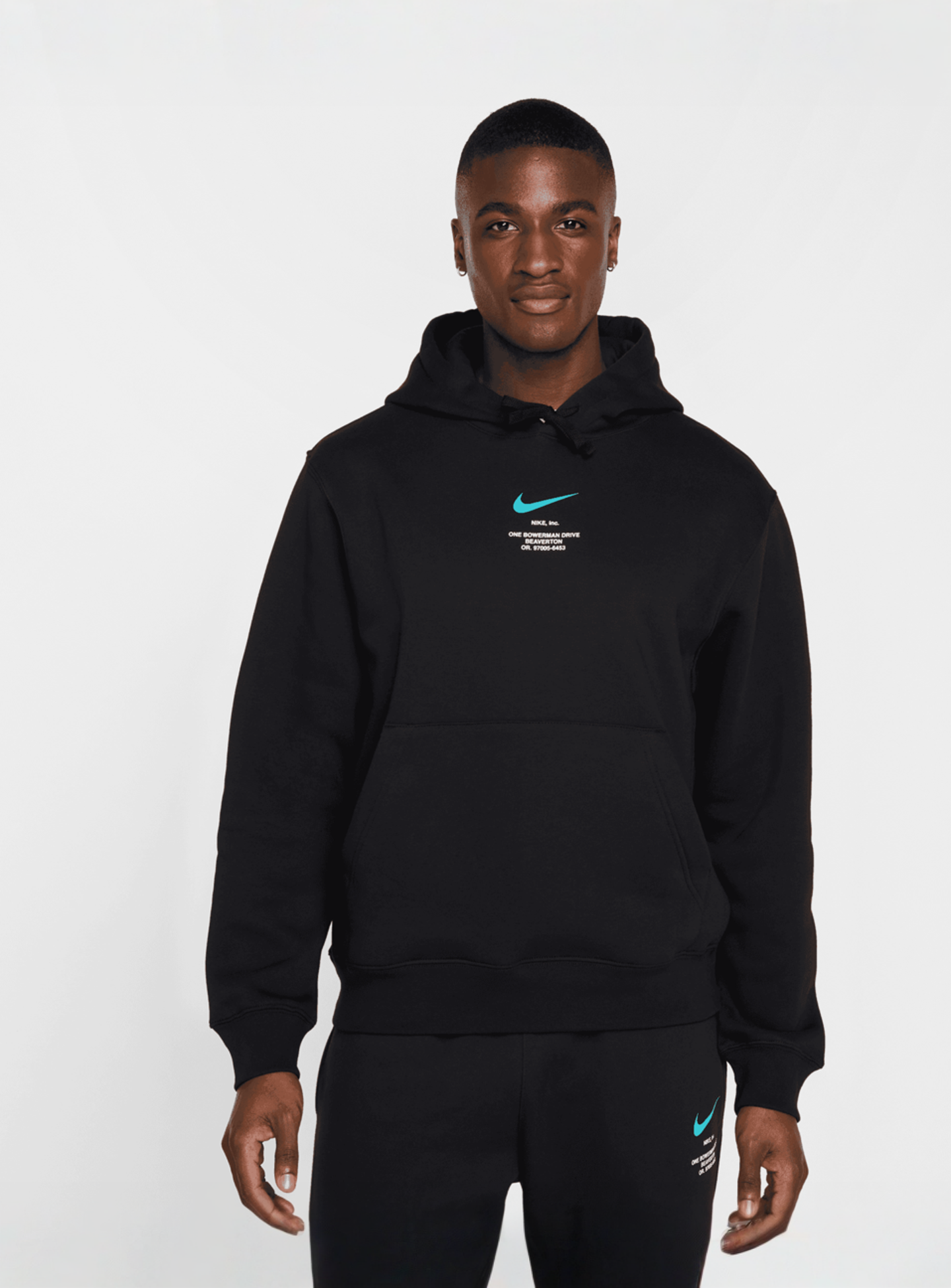 Nike, Sportswear Athletic Hoodie, black, Image 1 of 8