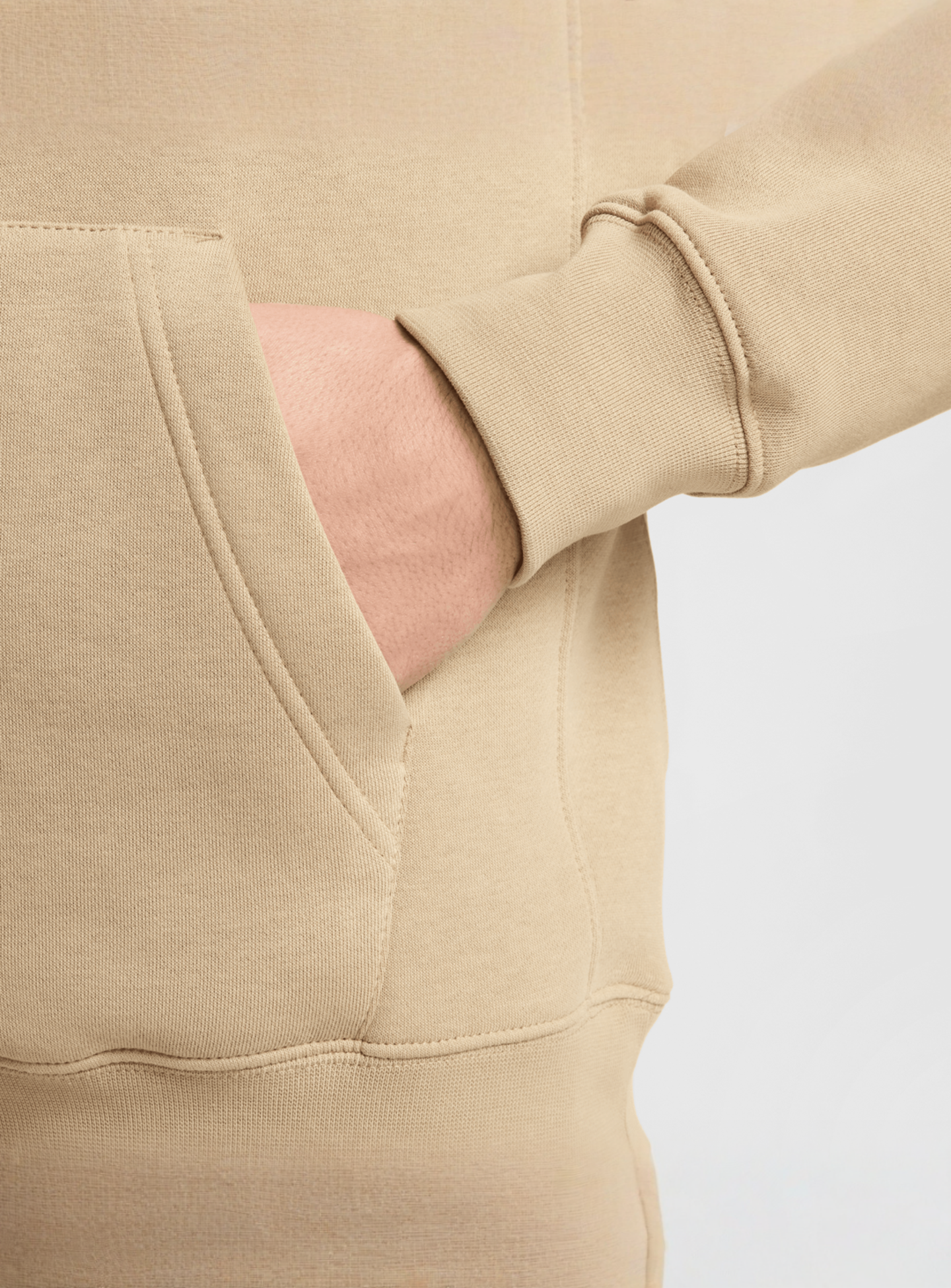 Nike, Sportswear Athletic Hoodie, beige, Image 5 of 8