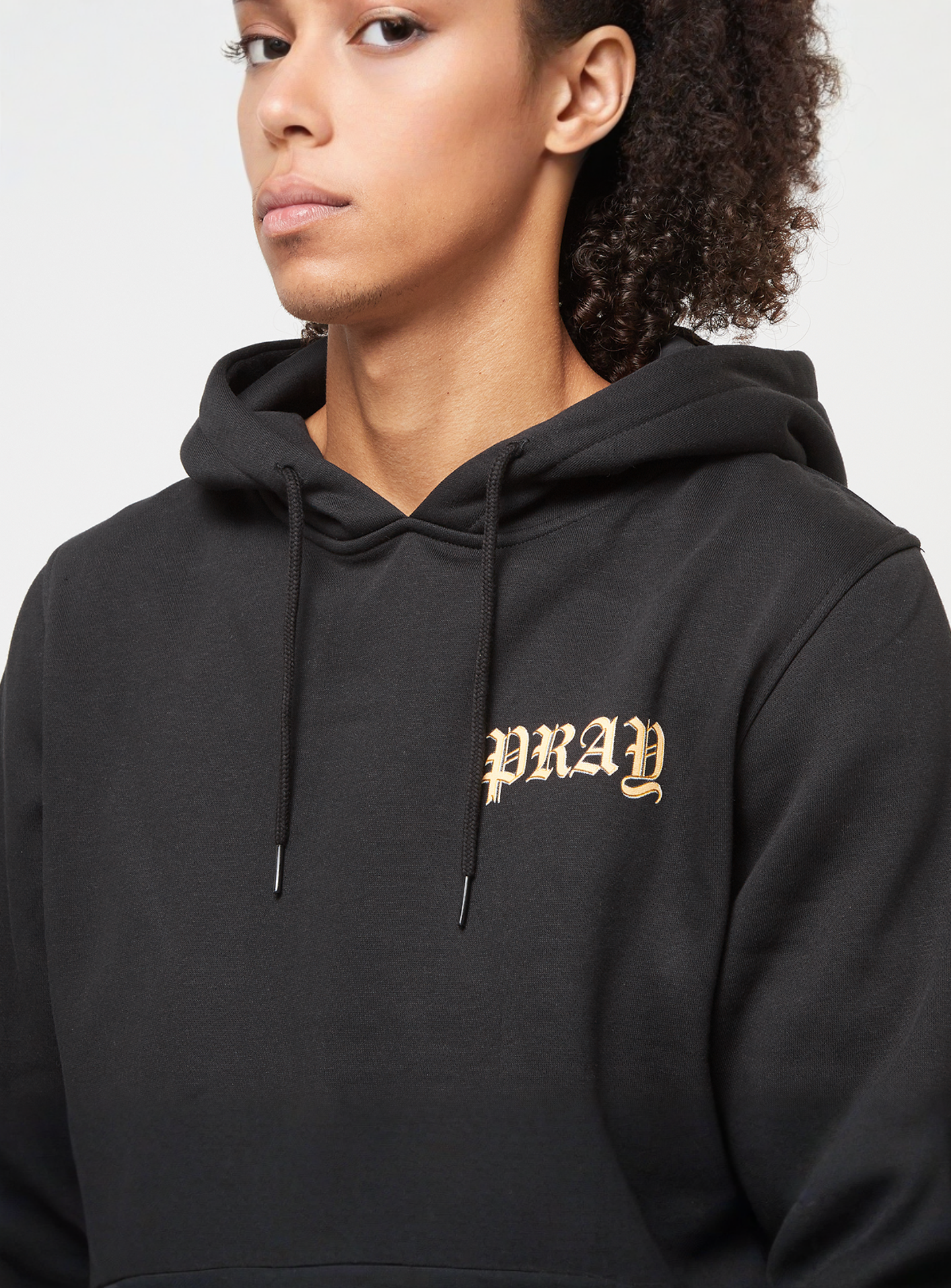 Mister Tee, Praying Mary Hoody, black, Image 3 of 5
